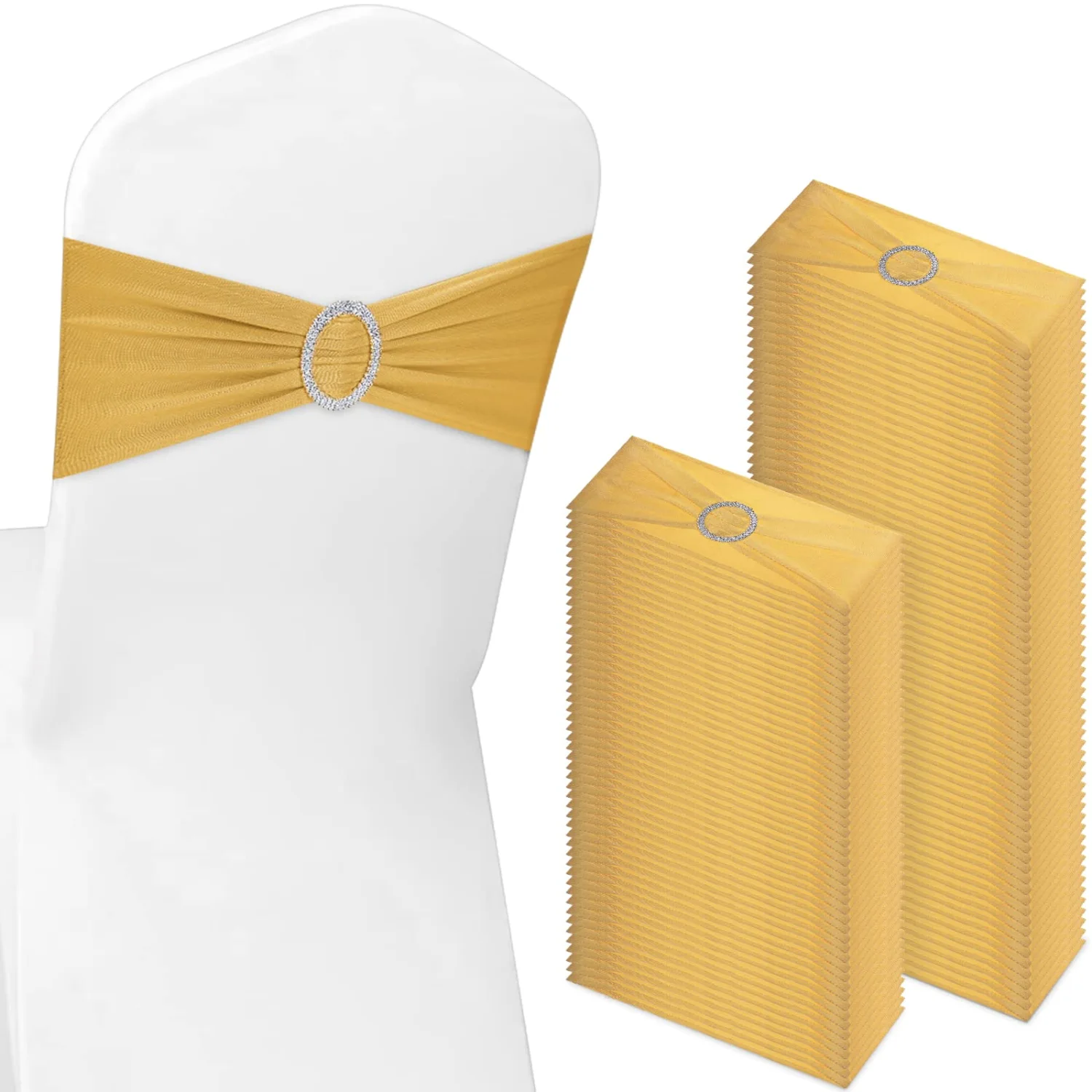 CHENGU Chair sashes, Gold