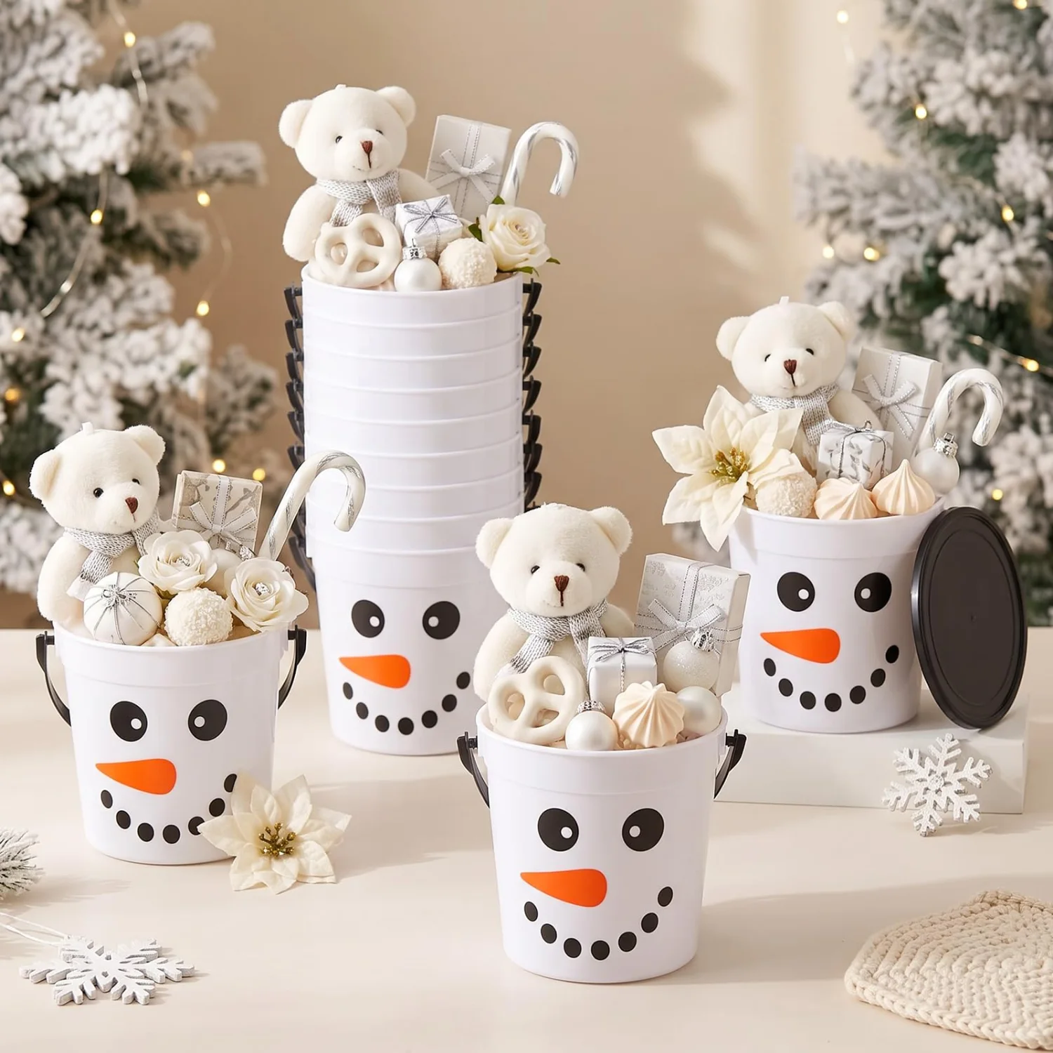 CHENGU Holiday candy buckets