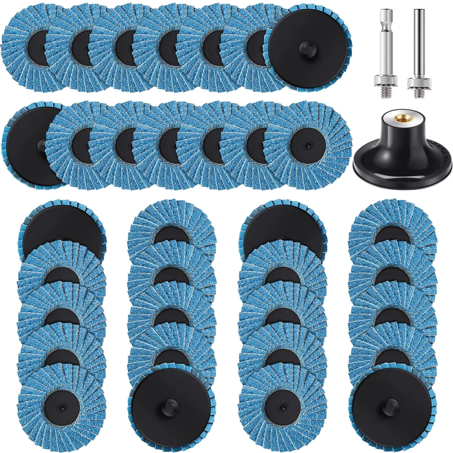 CHENGU Hardware and fixings, 48 pcs, 40 Grit