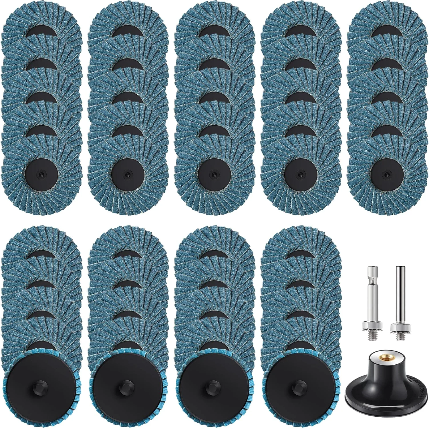CHENGU Hardware and fixings, 48 pcs, 80 Grit