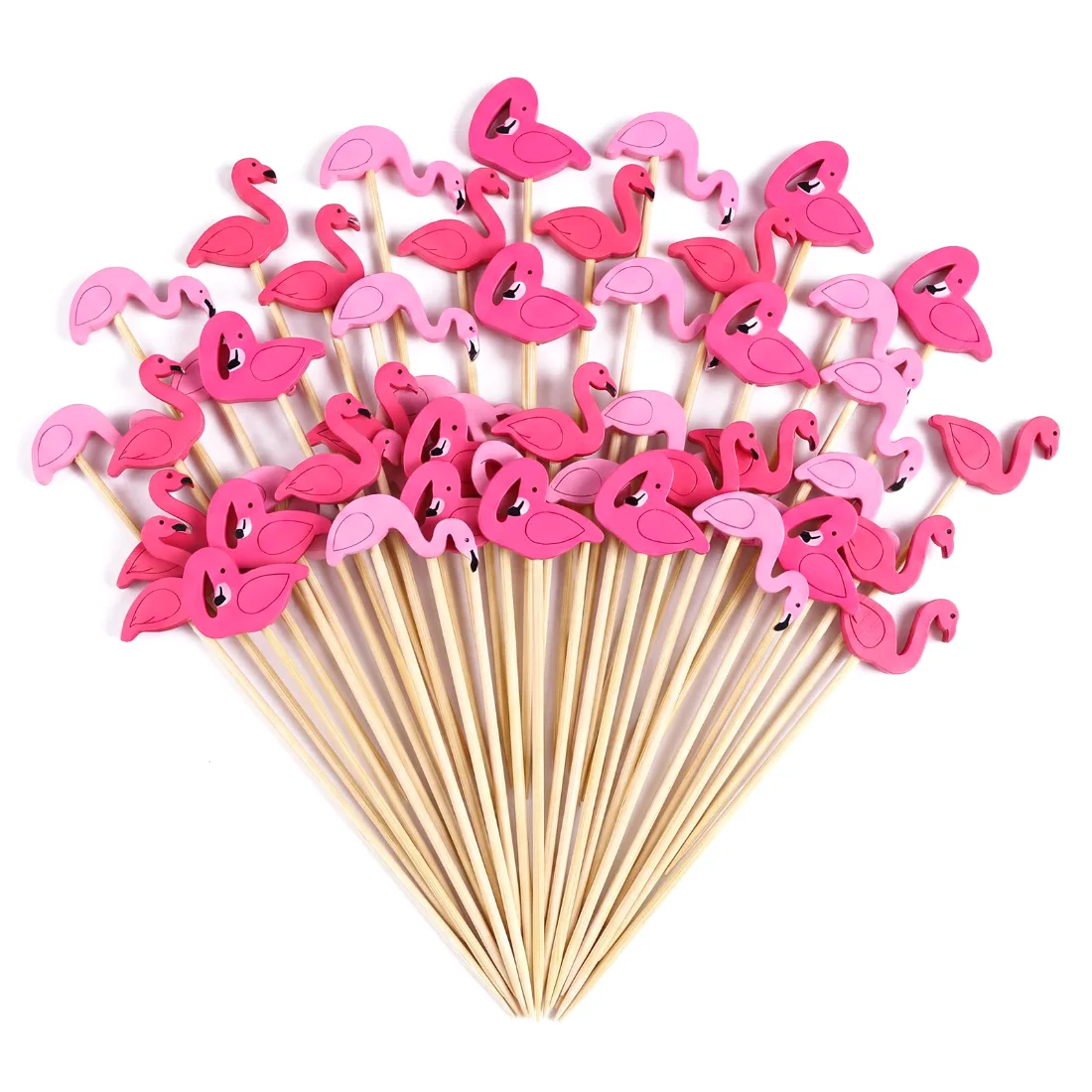 CHENGU Flamingo cocktail picks, view 3
