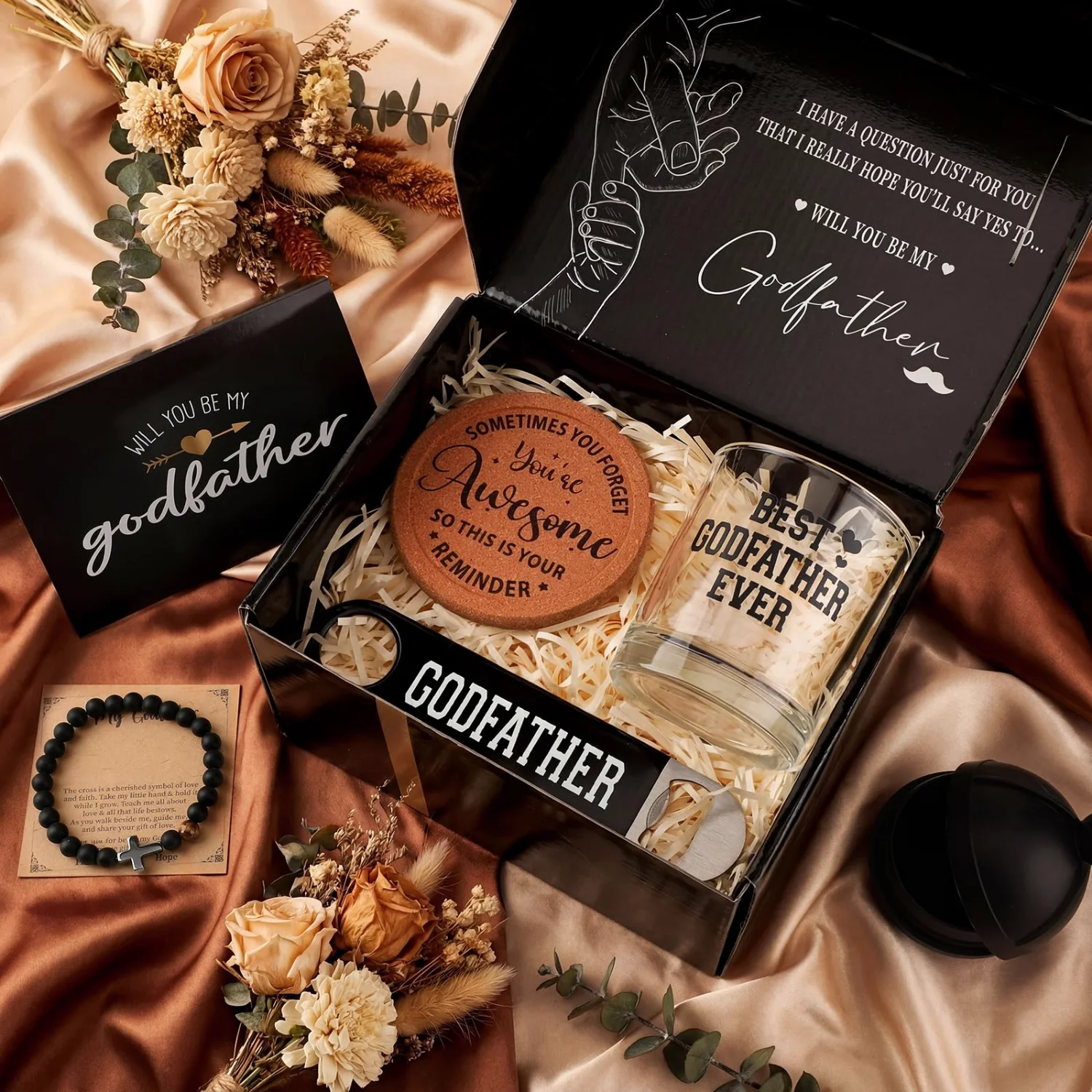 CHENGU Godfather proposal gift set, God Father English