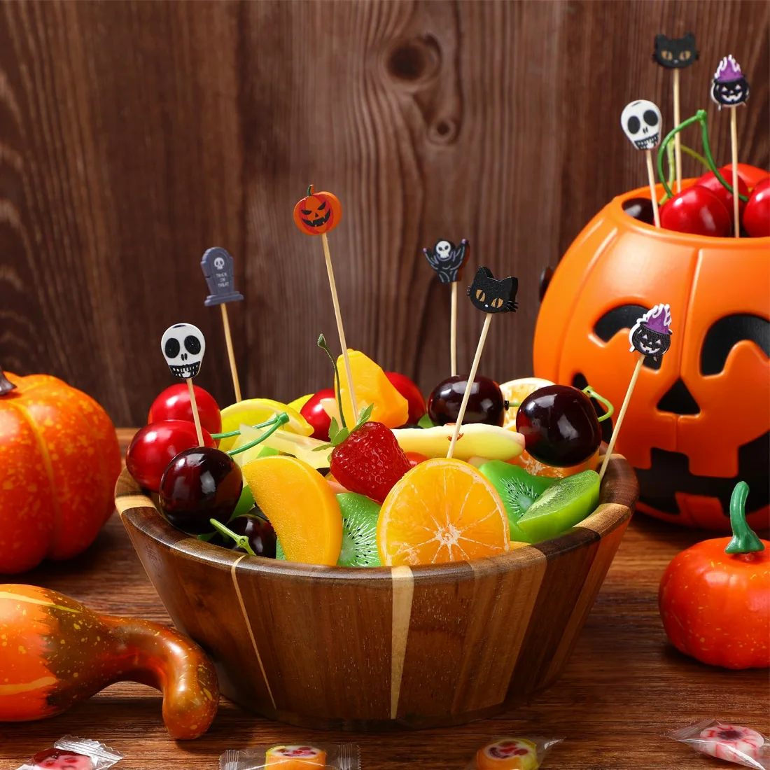 CHENGU Halloween cocktail picks, view 3