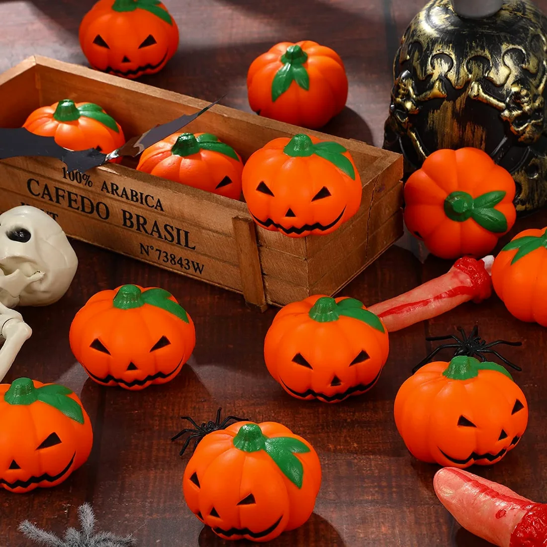 CHENGU Halloween pumpkin balls, view 3