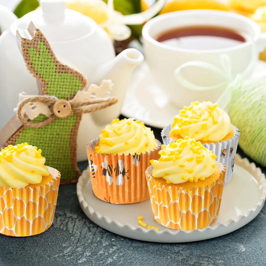 CHENGU Cupcake liners, Cute, view 5