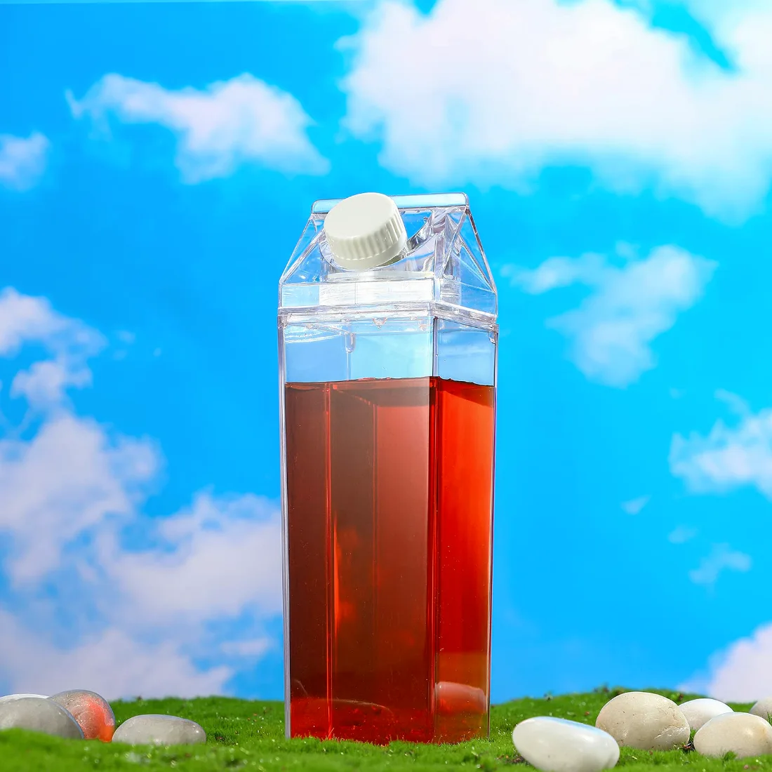CHENGU Milk carton water bottles, view 4