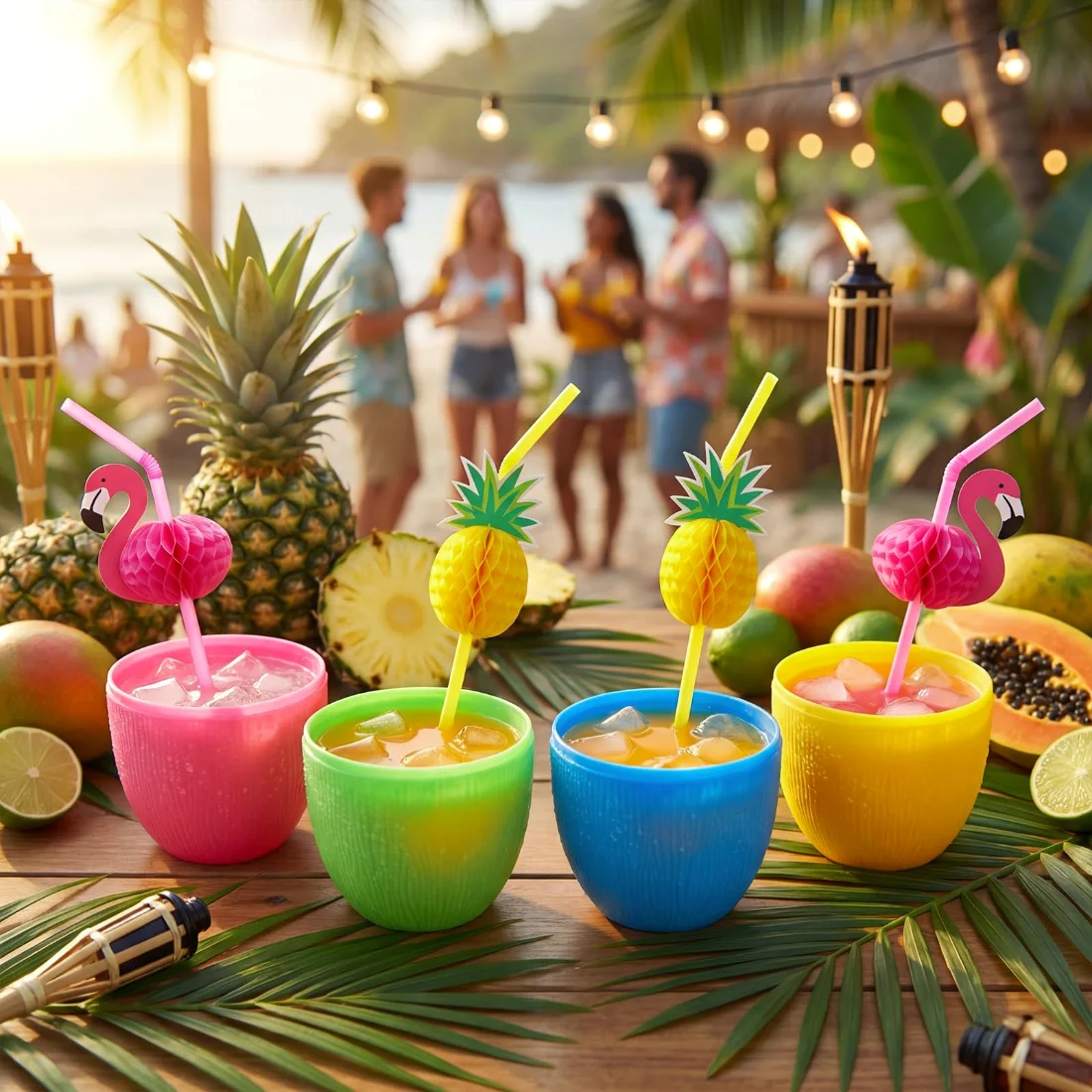 CHENGU Party cups, 48 pcs, Multicolor, view 2