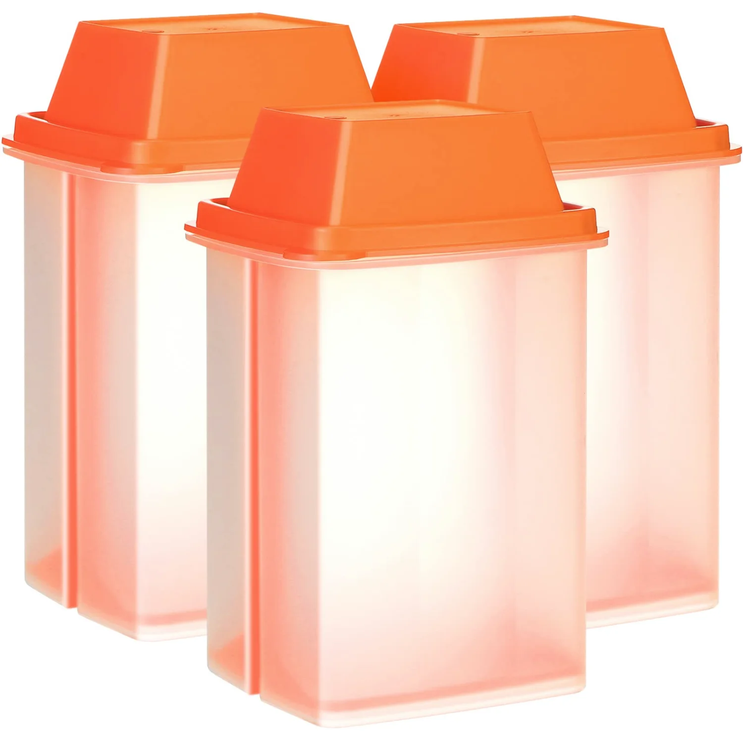 CHENGU Pickle container with strainer, Orange