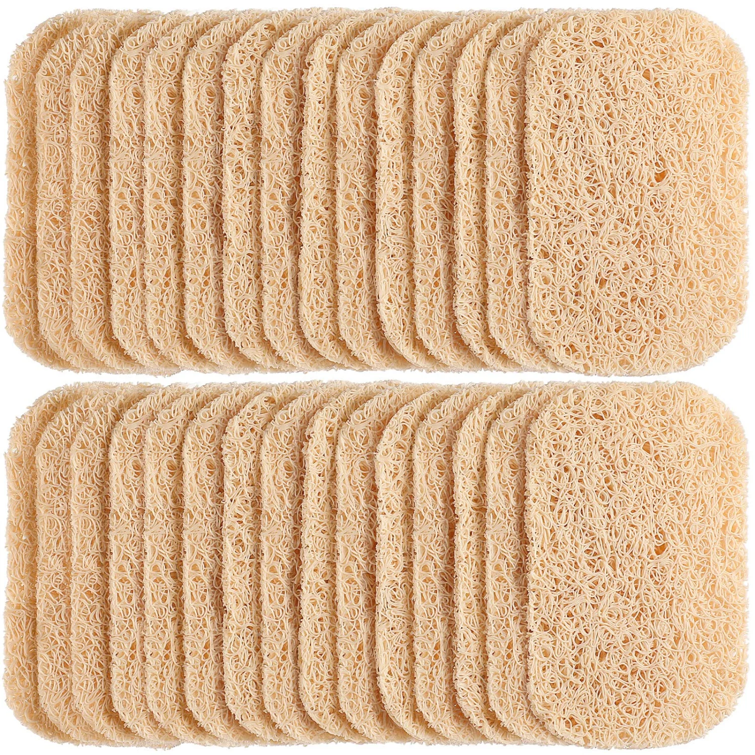 CHENGU Soap holder pads, Beige, 50 pcs