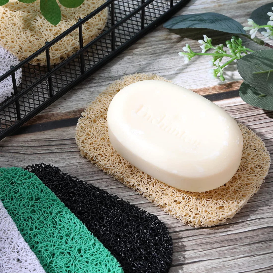 CHENGU Soap holder pads, Multi Colors, 80 pcs, view 5