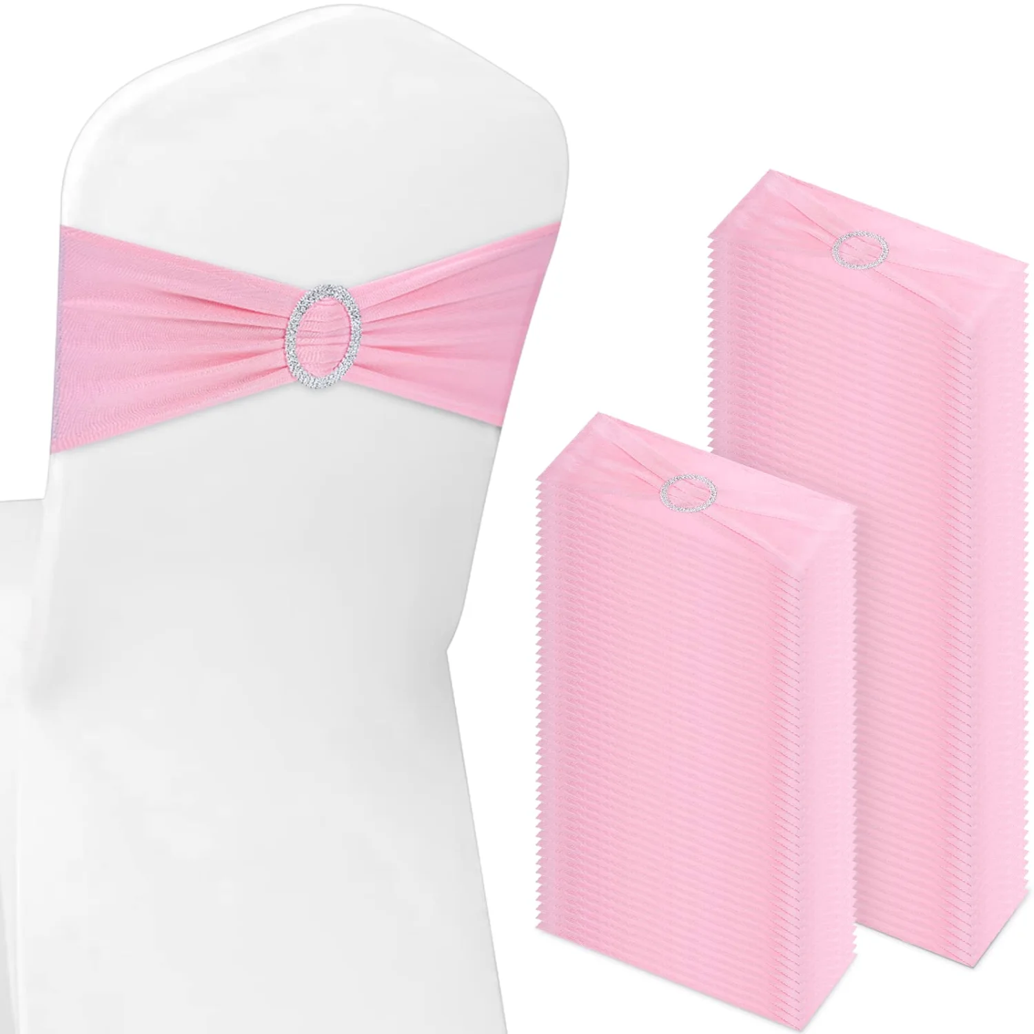 CHENGU Chair sashes, Pink