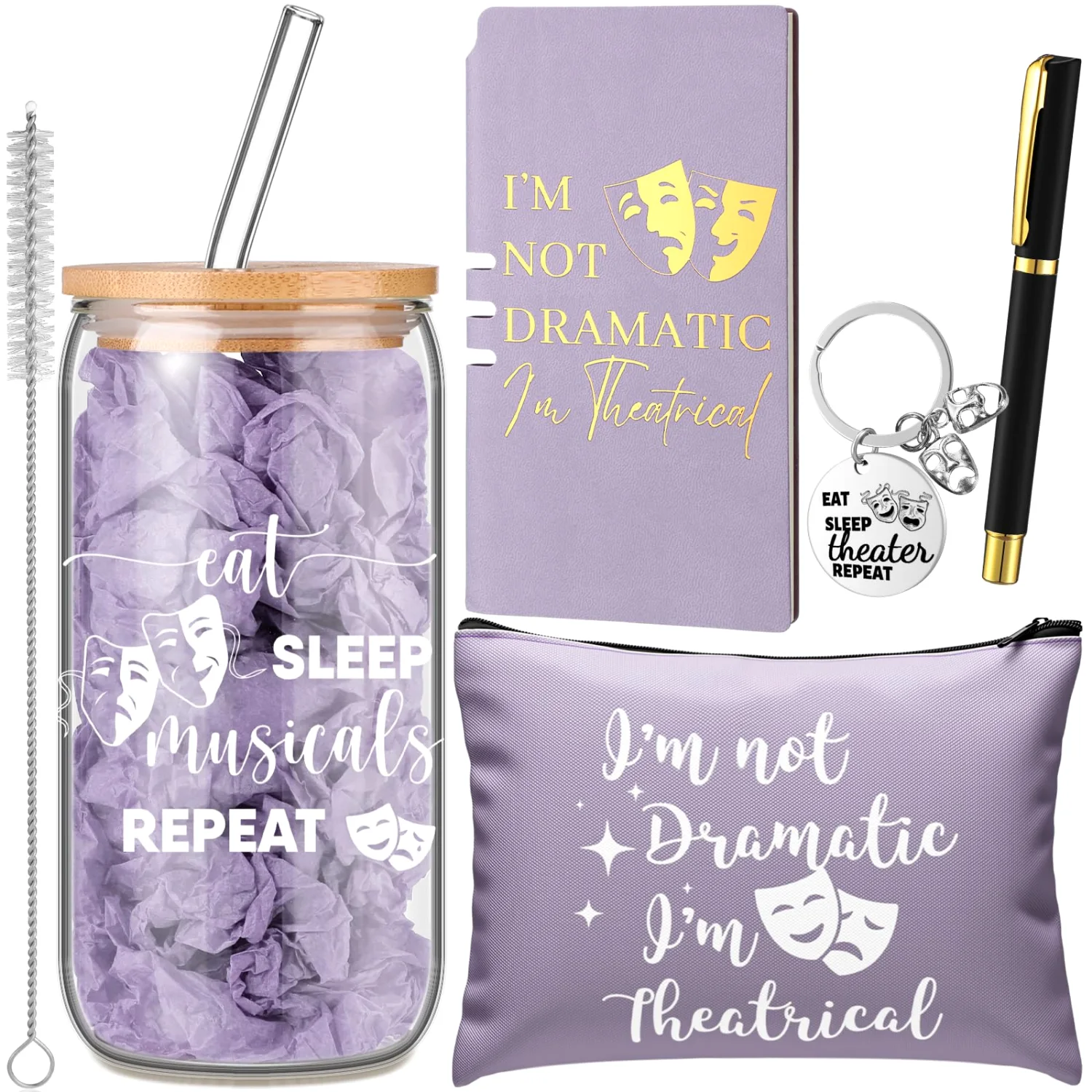 CHENGU Gift sets, 5 pcs, Purple