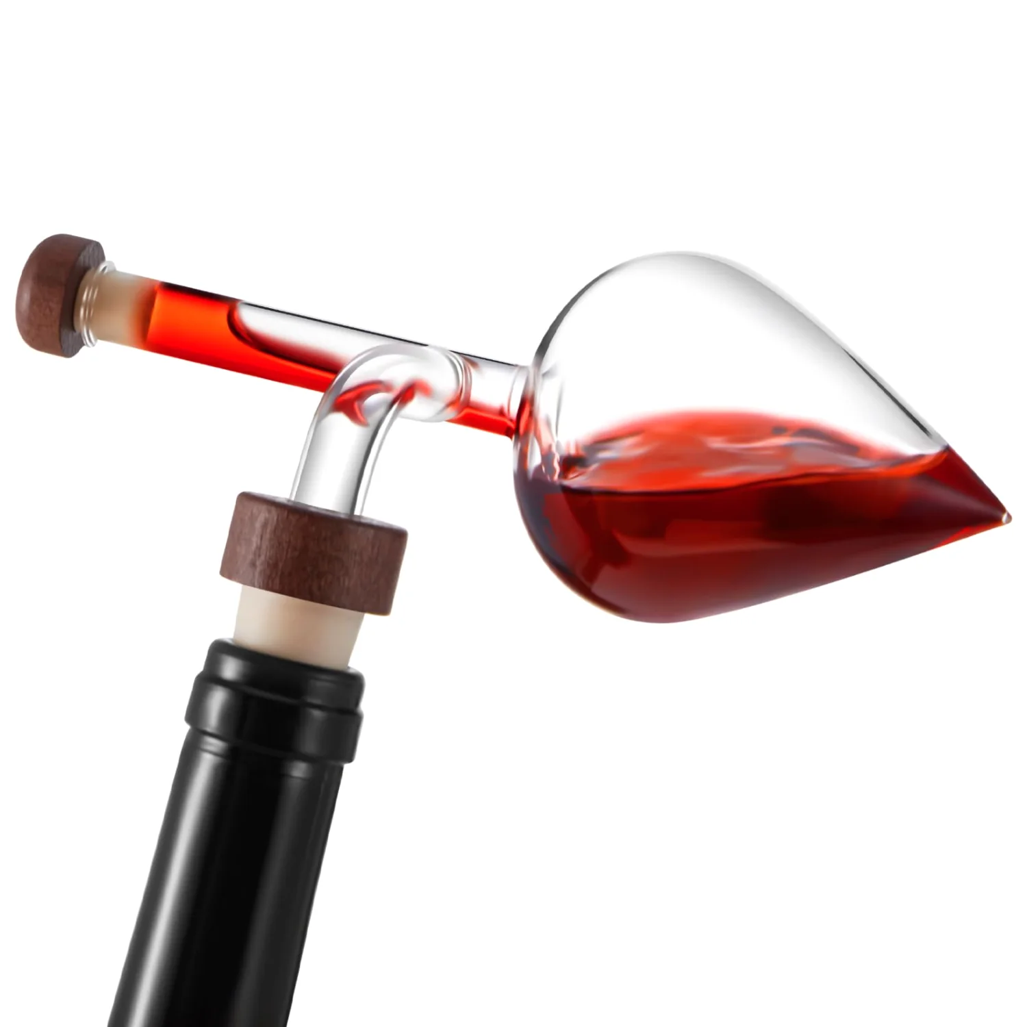 CHENGU Wine decanter with aerator, Clear, 1 pcs