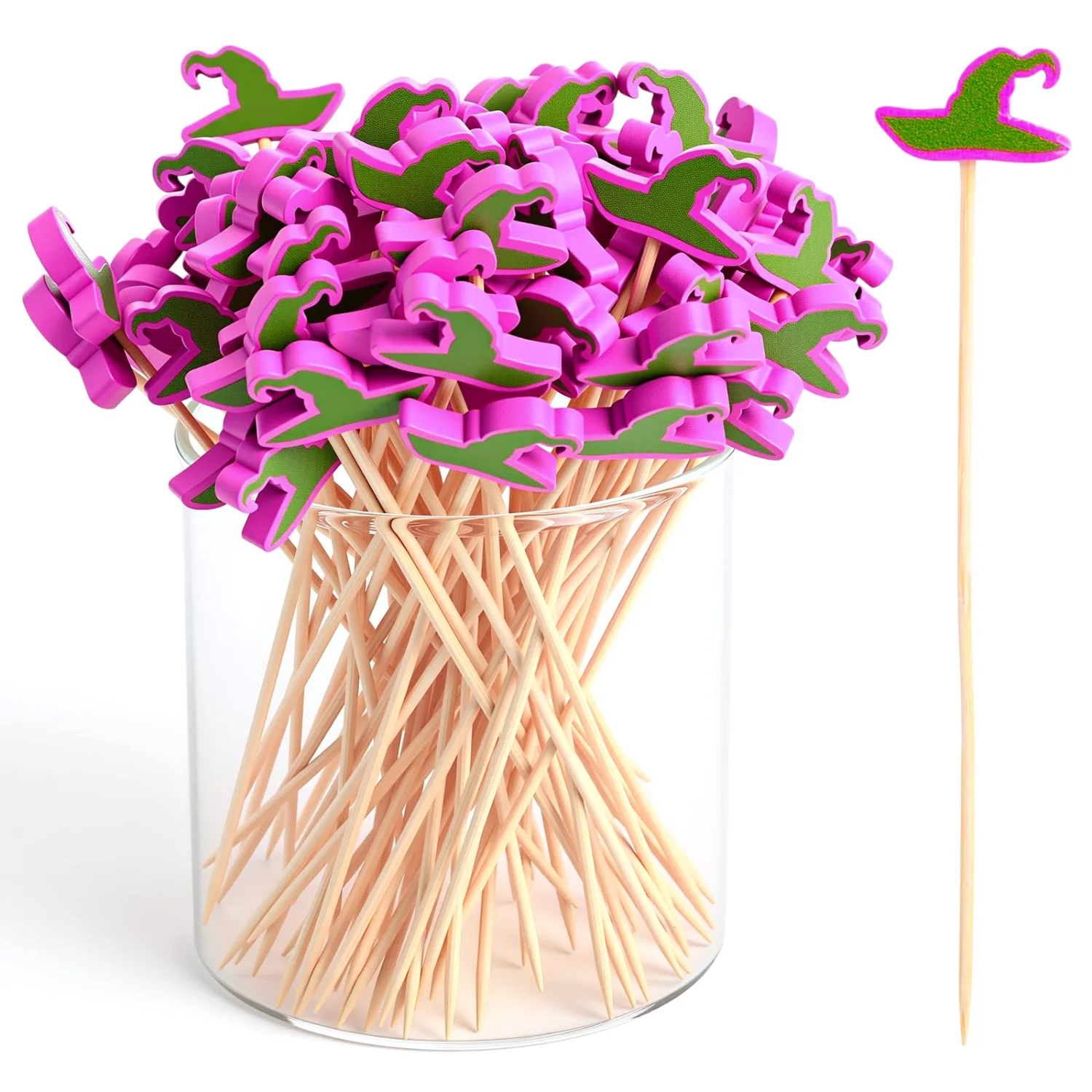 CHENGU Witch hat wood picks