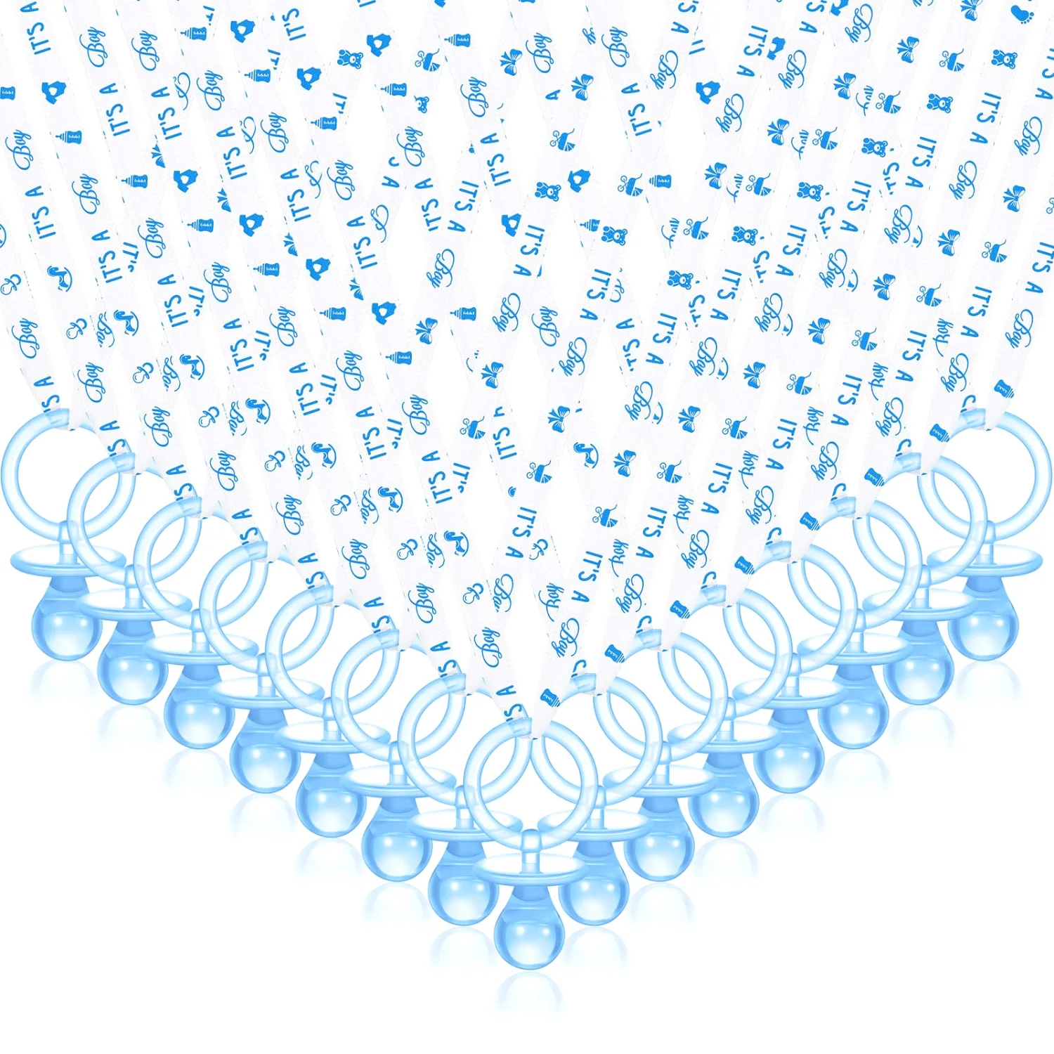 CHENGU Guest favors and keepsakes, 100 pcs, Blue and White