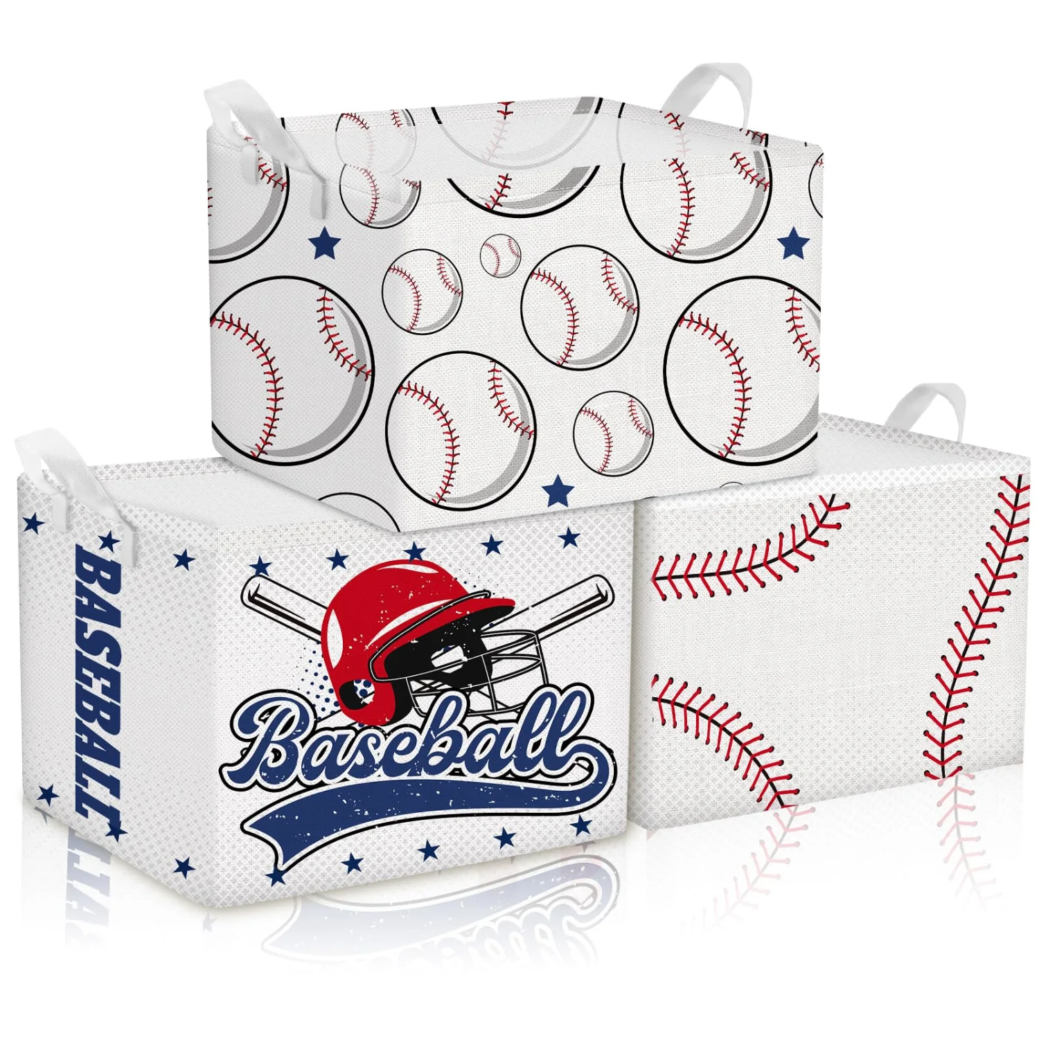 CHENGU Sports storage baskets, Baseball