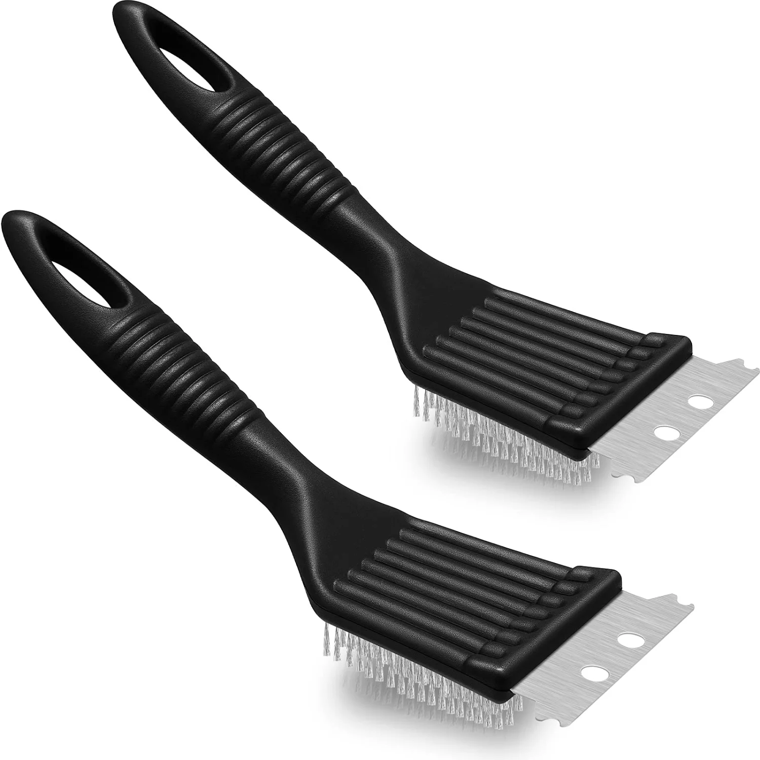 CHENGU BBQ grill brush and scraper, 8 Inch