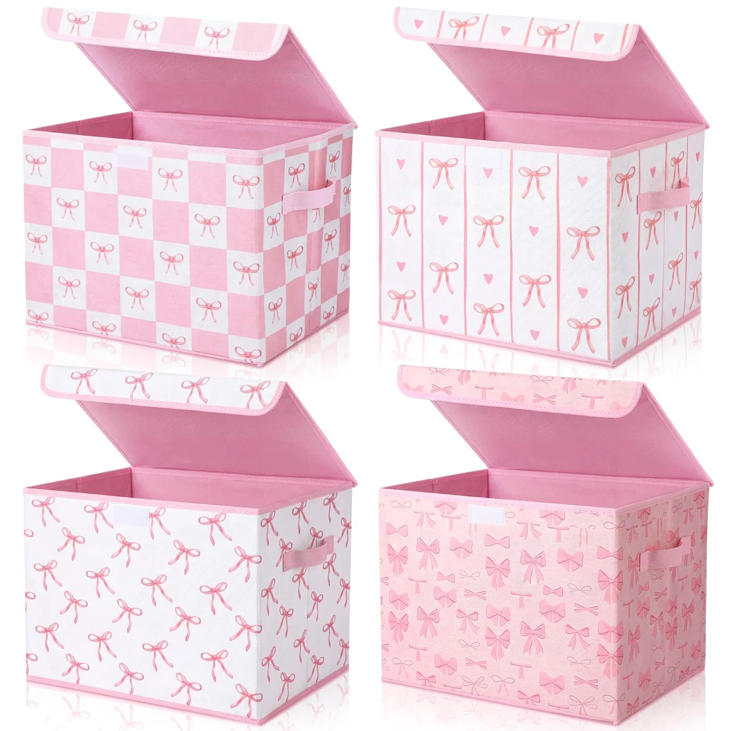 CHENGU Bow storage bins with lids