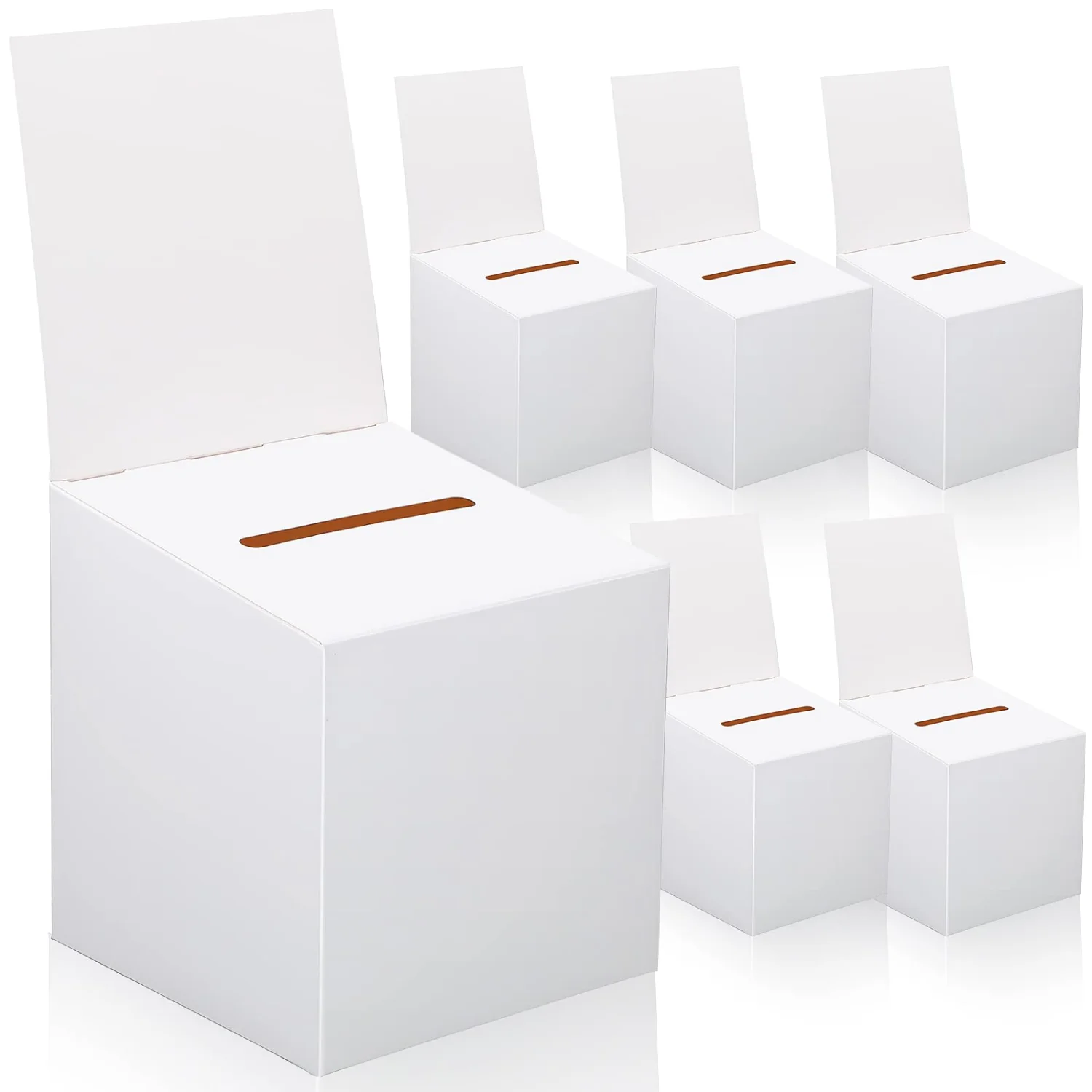 CHENGU Cardboard raffle ticket boxes
