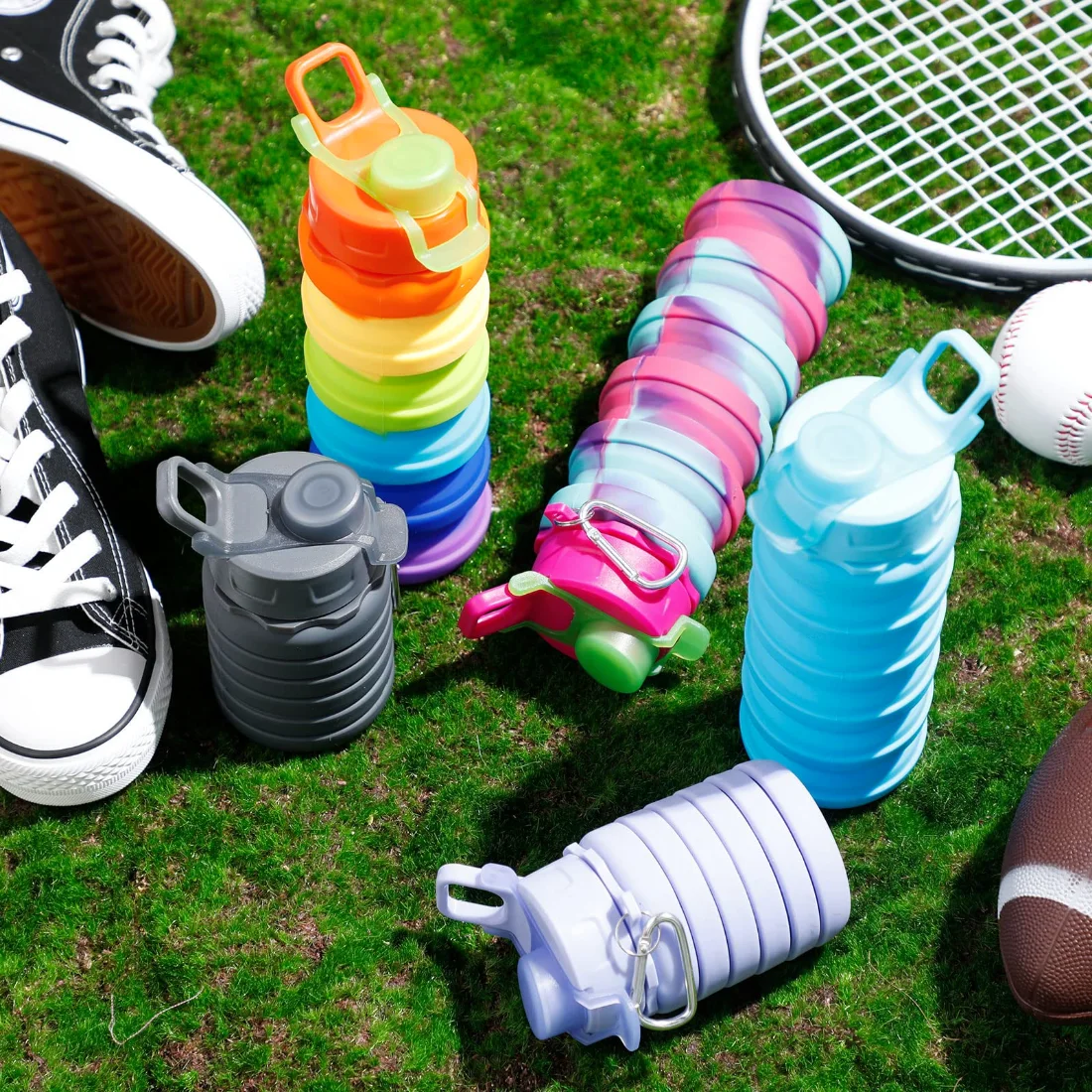CHENGU Collapsible water bottles, view 2