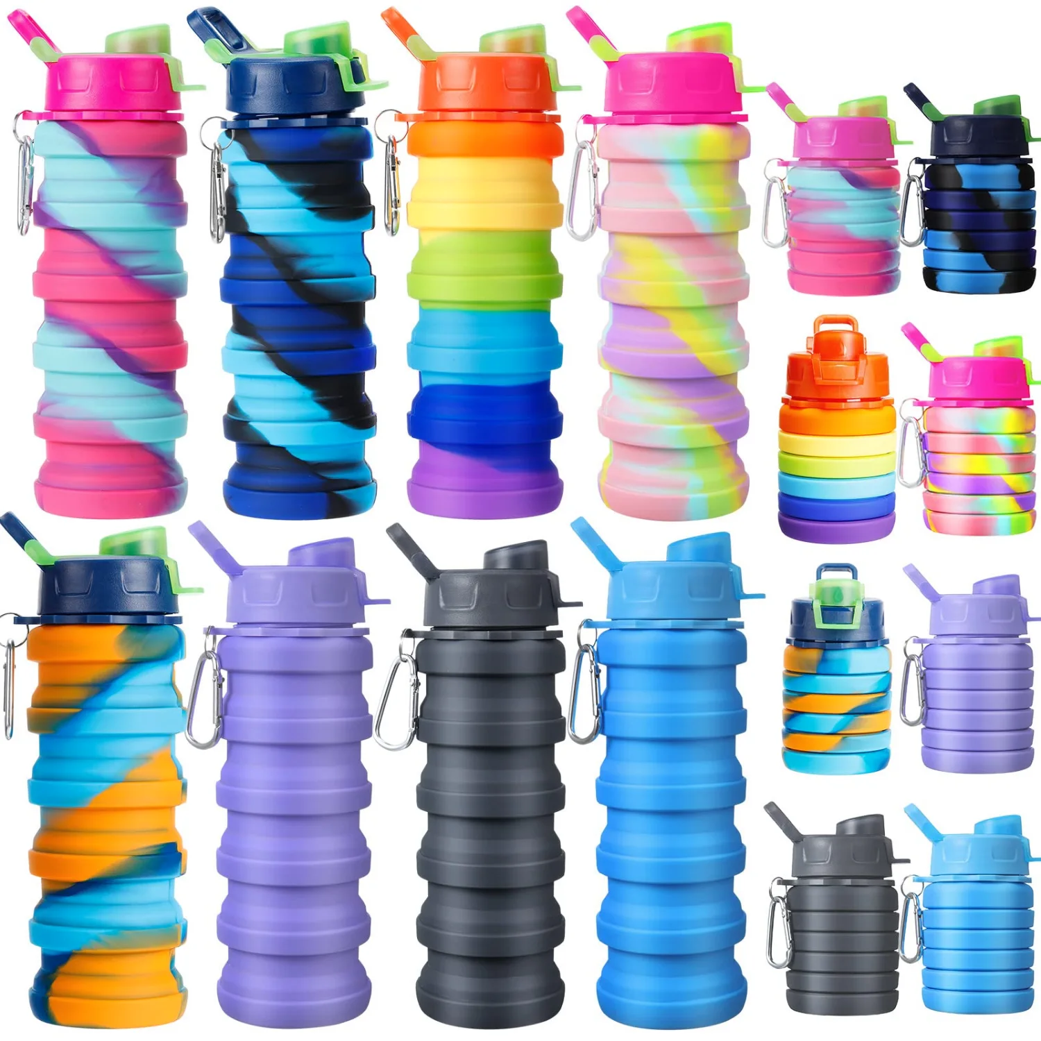 CHENGU Collapsible water bottles