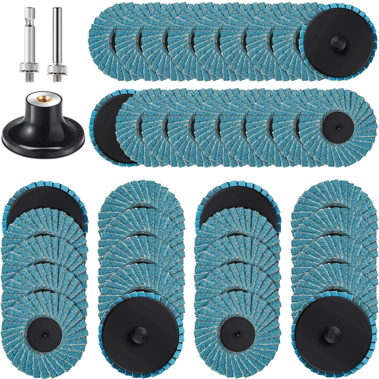 CHENGU Hardware and fixings, 48 pcs, 60 Grit
