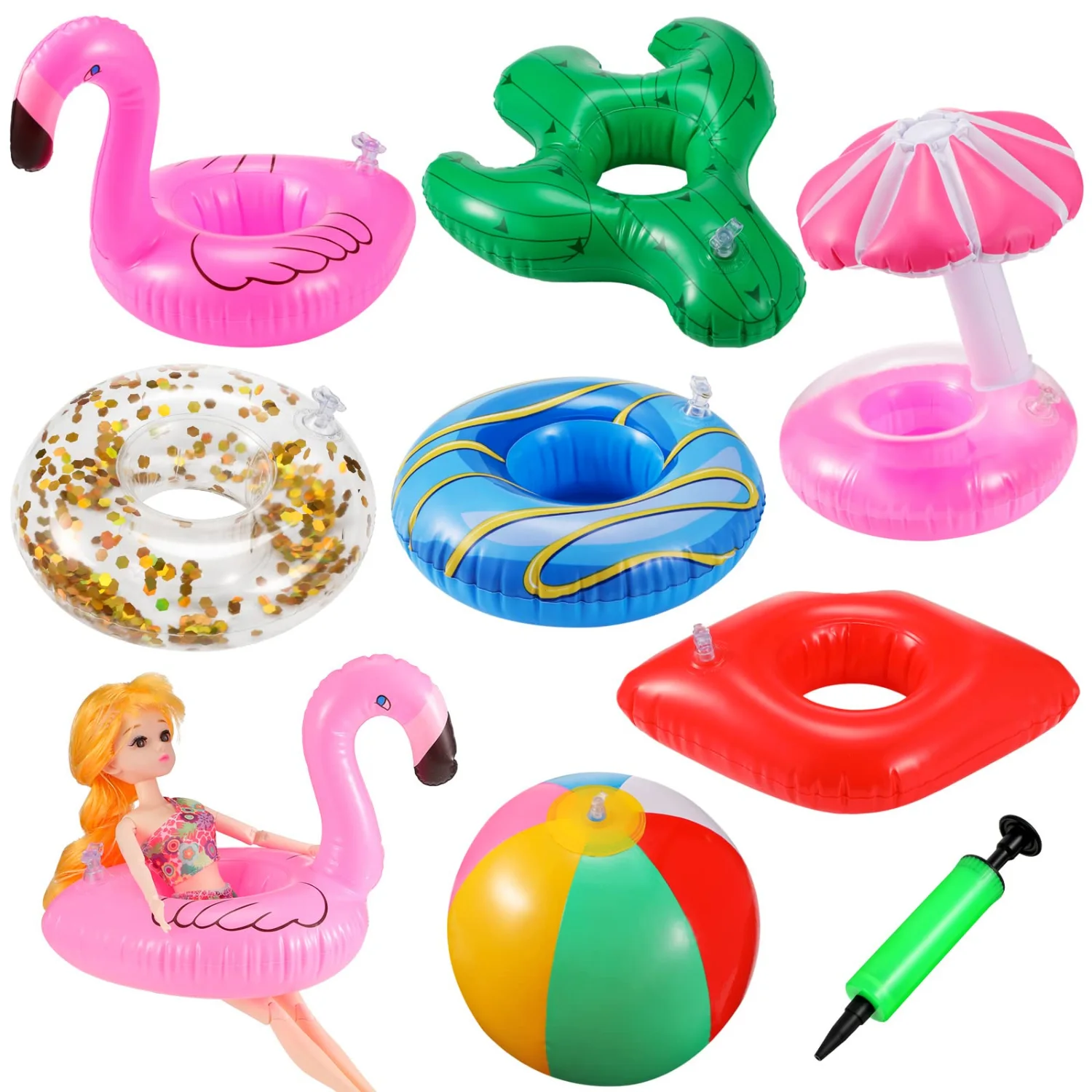 CHENGU Doll pool floaties set