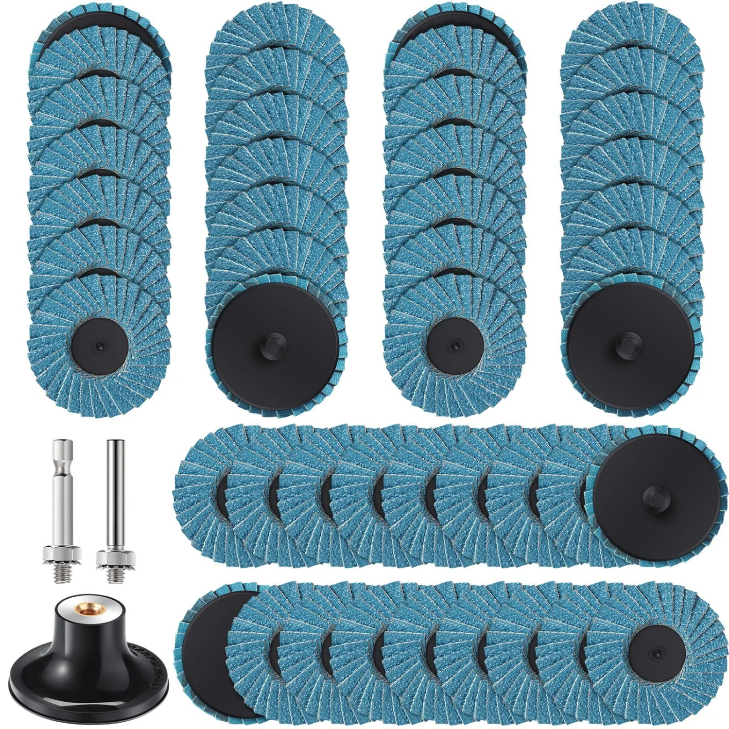 CHENGU Hardware and fixings, 48 pcs, 40 60 80 120 Grit