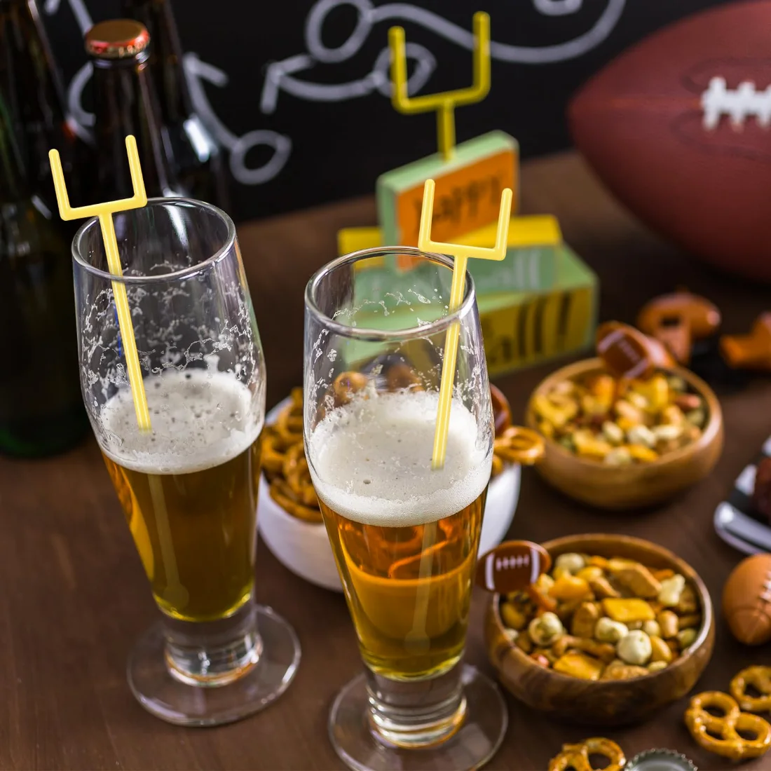 CHENGU Football drink stirrers, view 2