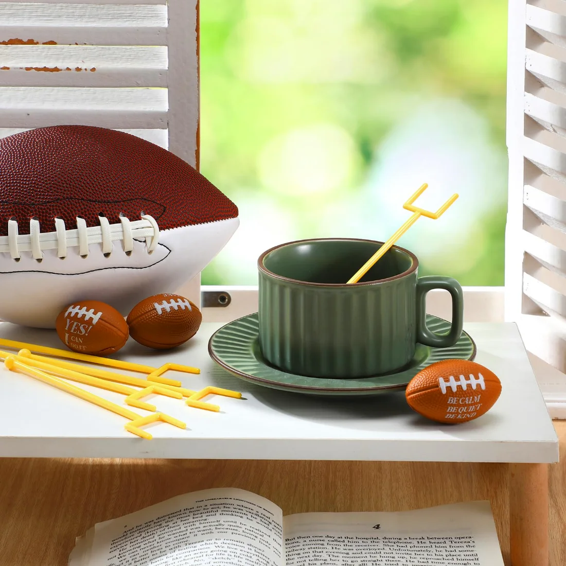 CHENGU Football drink stirrers, view 5