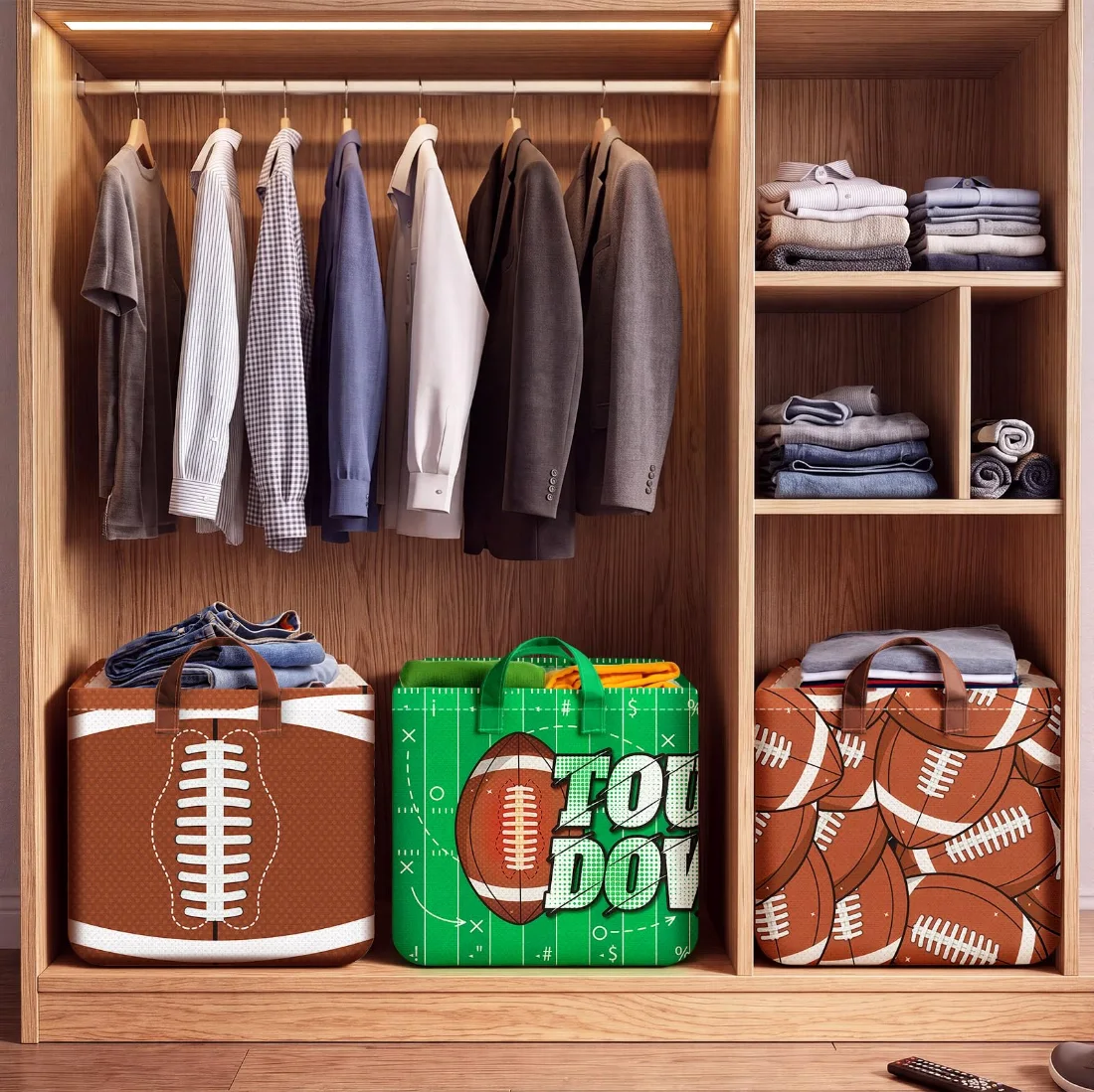 CHENGU Sports storage baskets, Football, view 4