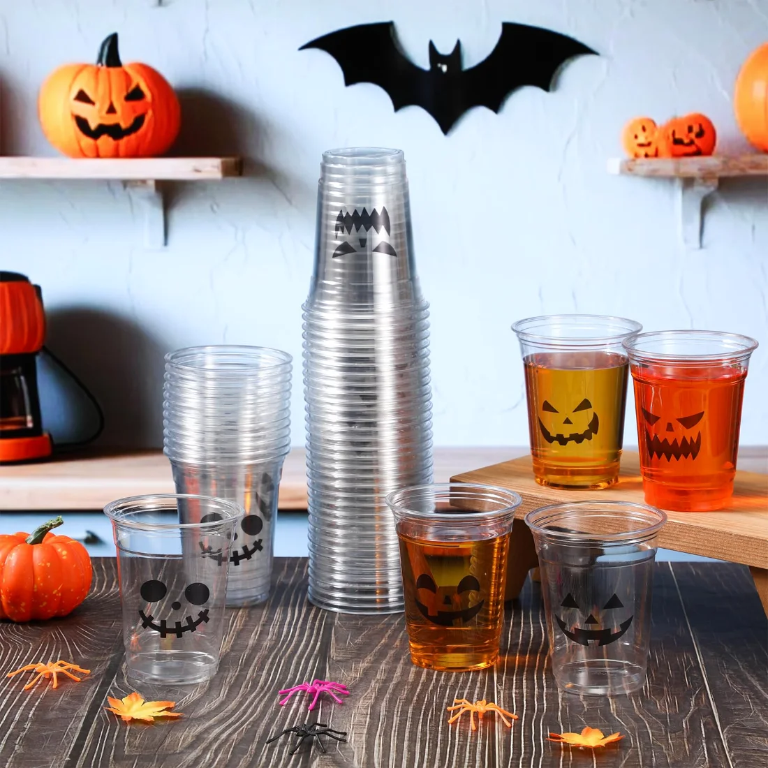 CHENGU Party cups, 25 to 50 pcs, Clear, 12 oz, 25 pcs, view 4