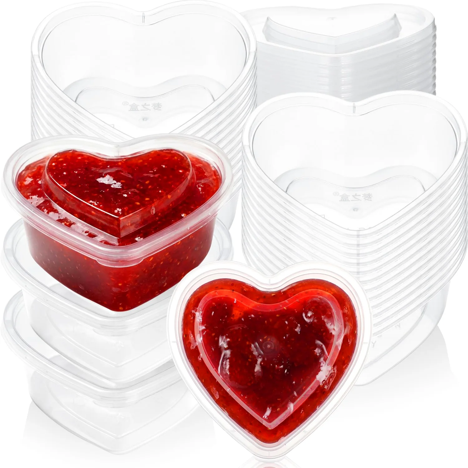 CHENGU Containers and storage, 25 to 200 sets, 4 oz, 25 sets