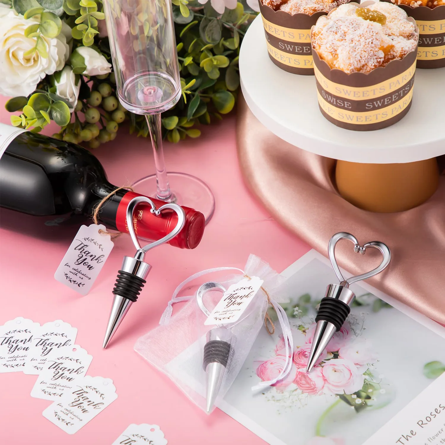 CHENGU Heart wine stoppers