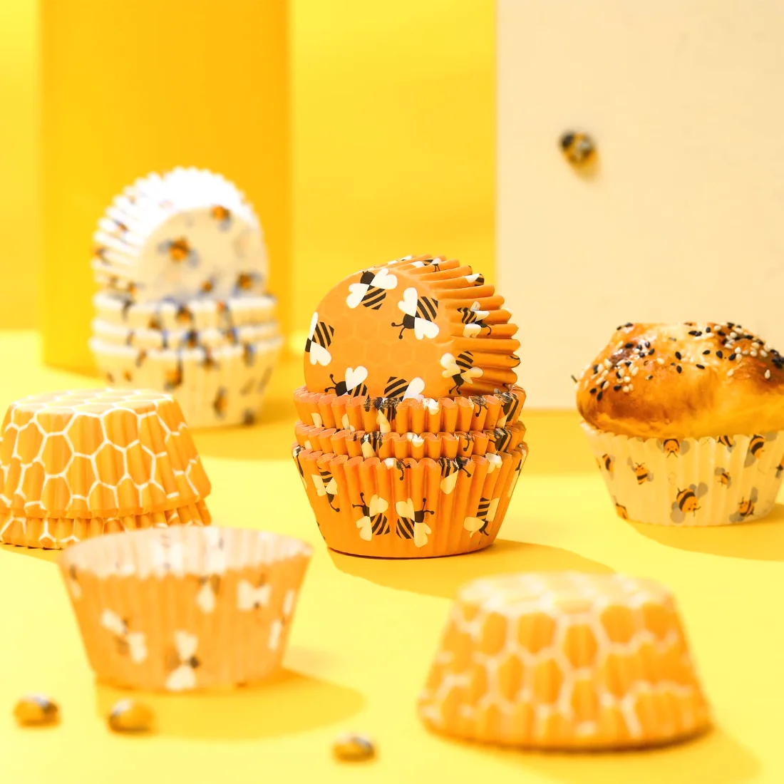 CHENGU Cupcake liners, Cute, view 3
