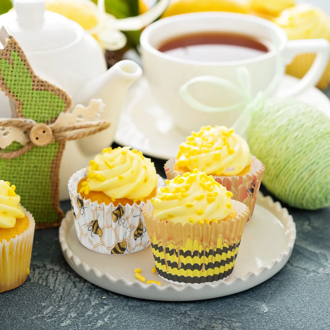 CHENGU Cupcake liners, Lovely, view 4