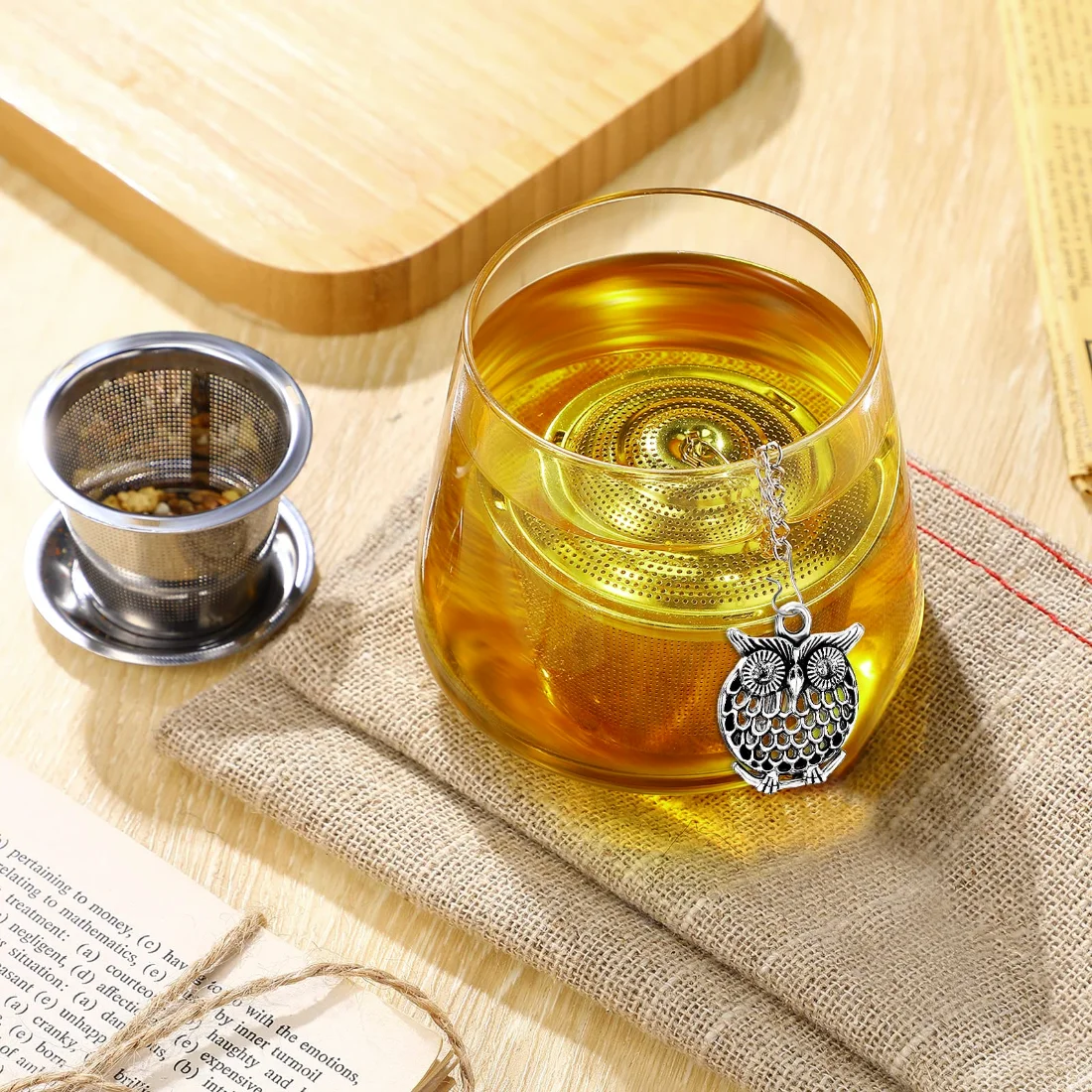 CHENGU Stainless steel tea infusers, Insects, view 2