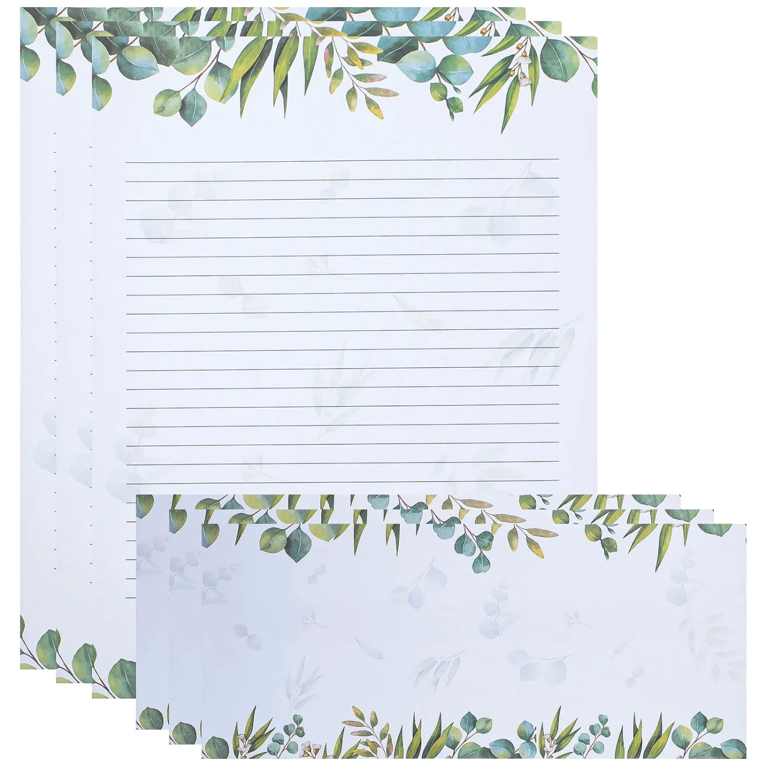 CHENGU Leaf theme stationery set