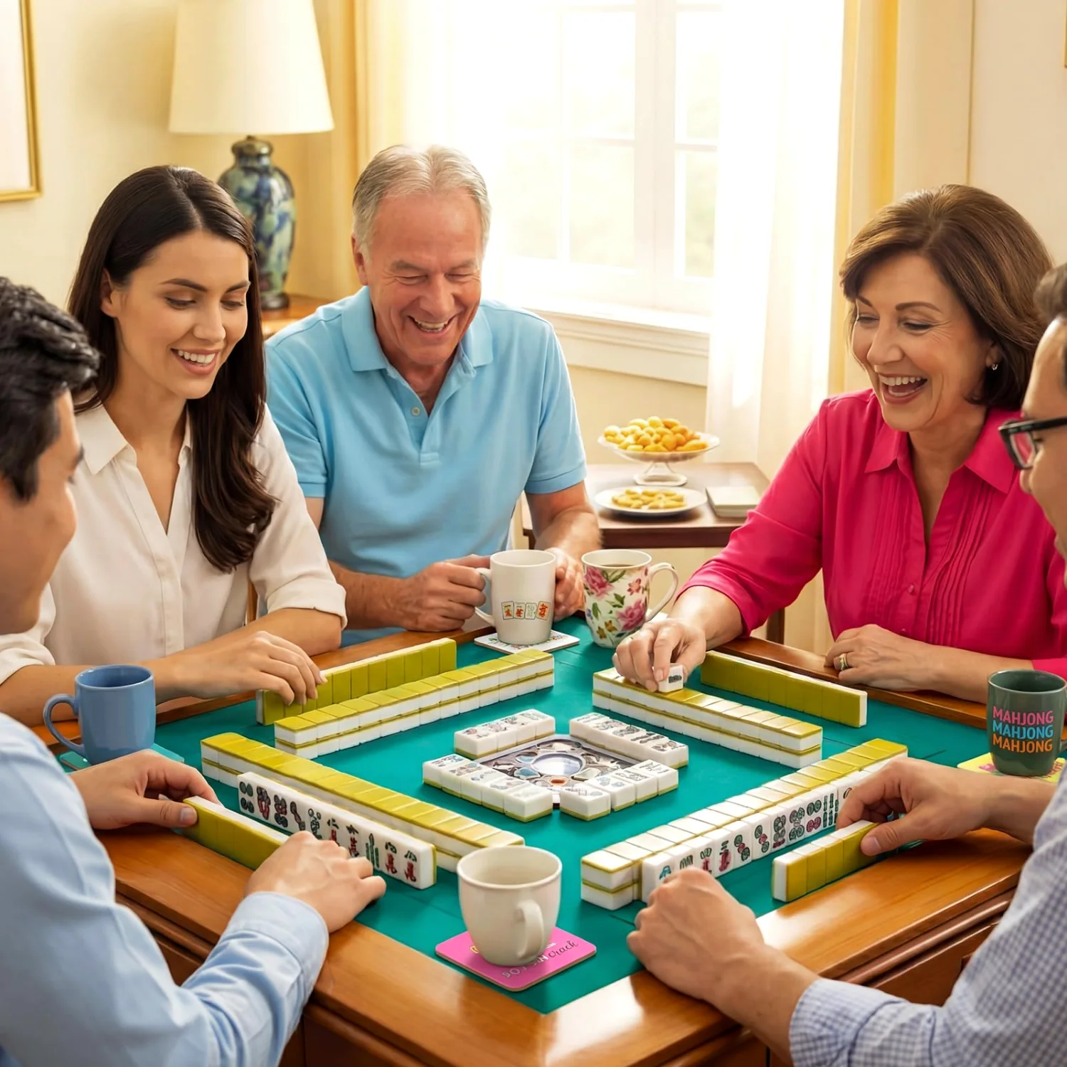 CHENGU Mahjong themed coasters