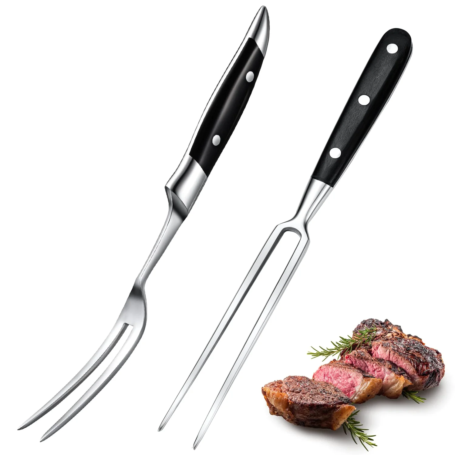 CHENGU Meat carving fork set