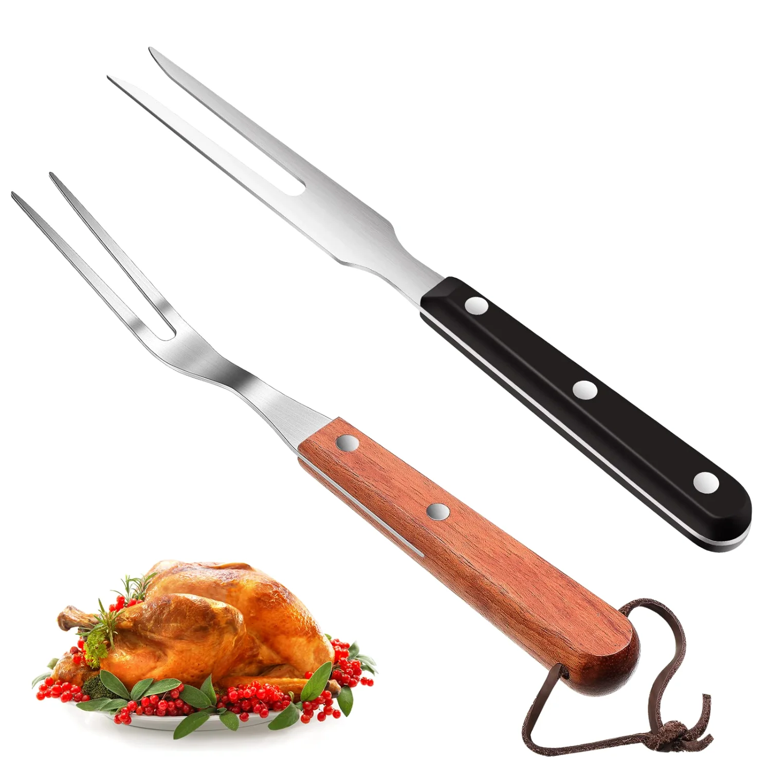 CHENGU Meat carving forks