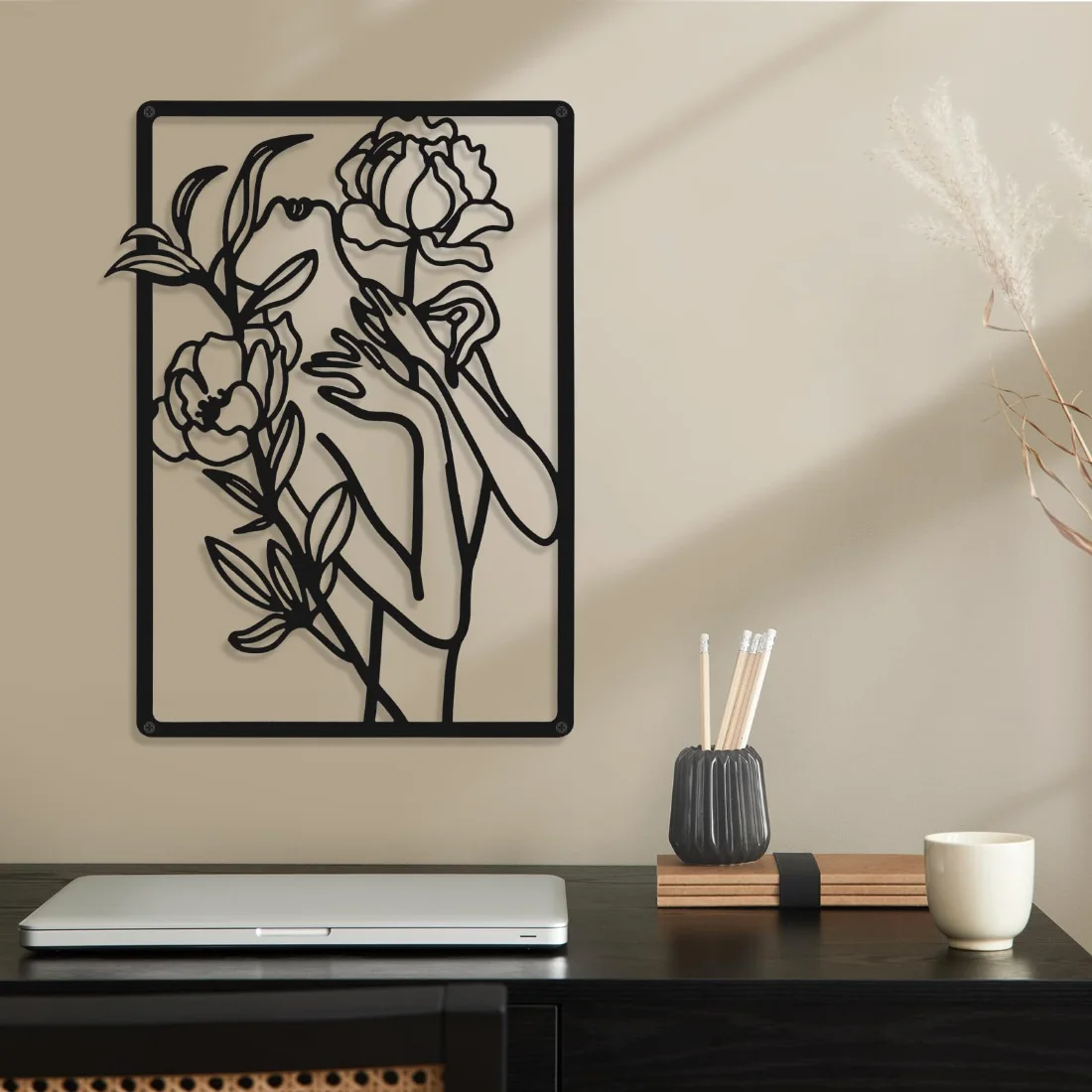 CHENGU Abstract woman line wall art, Lovely, view 4
