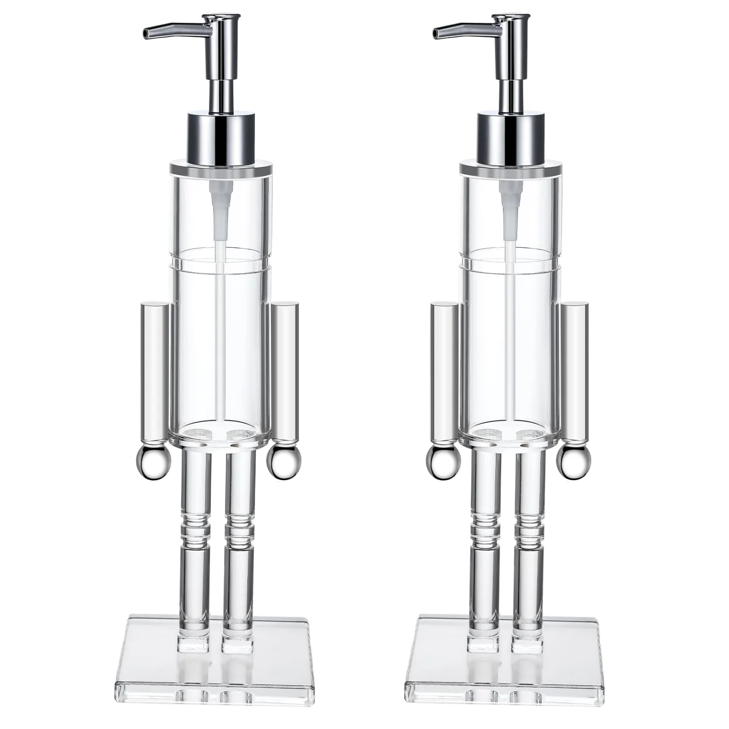 CHENGU Nutcracker Christmas soap dispenser