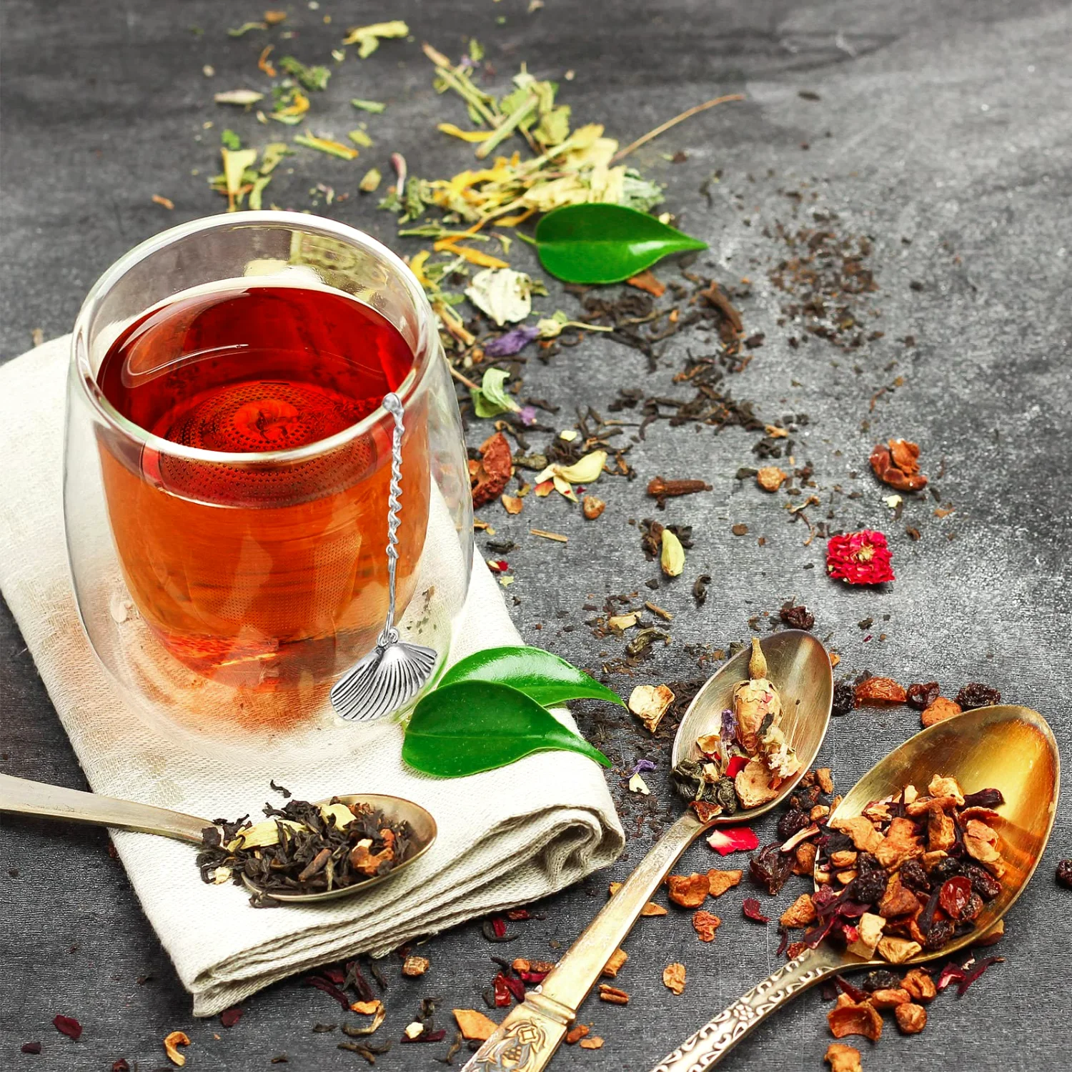 CHENGU Stainless steel tea infusers, Ocean