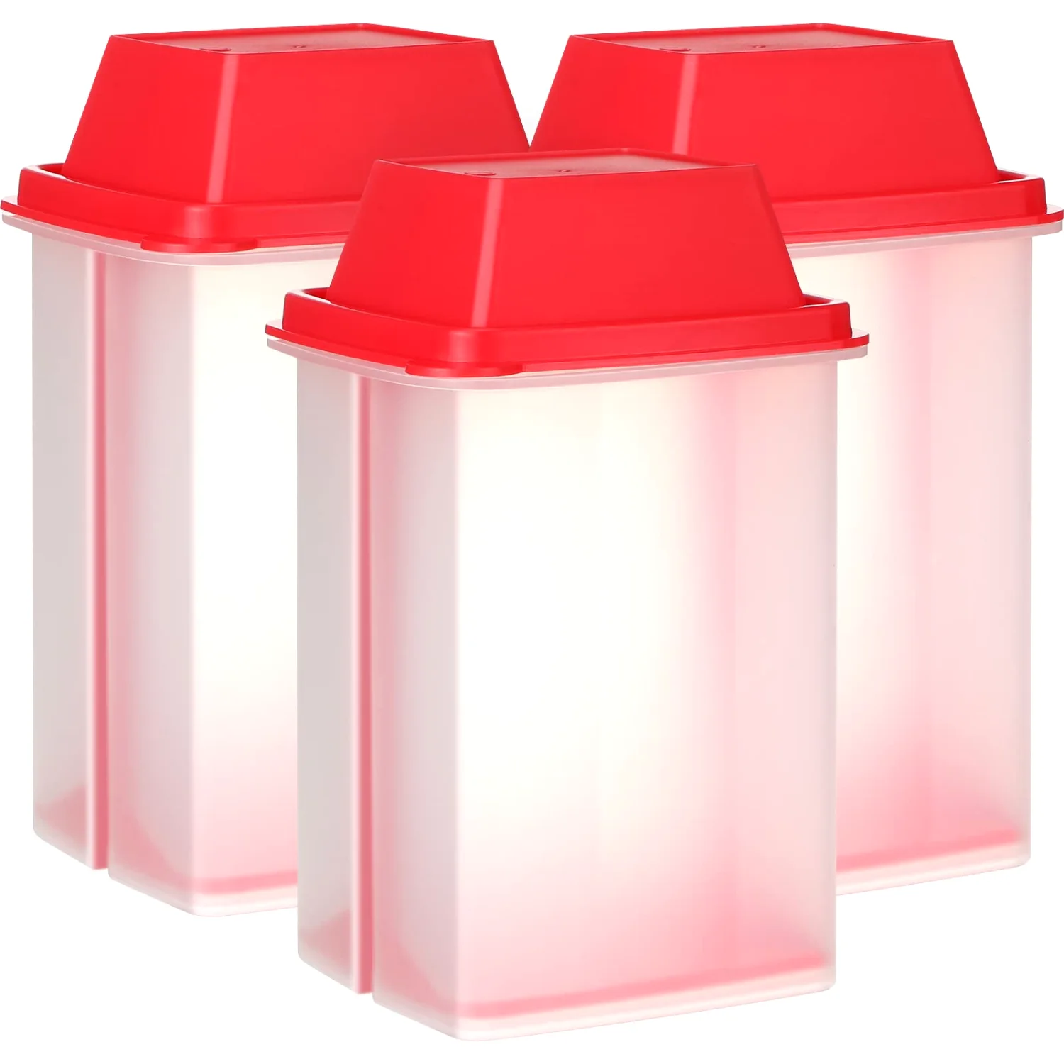 CHENGU Pickle container with strainer, Red