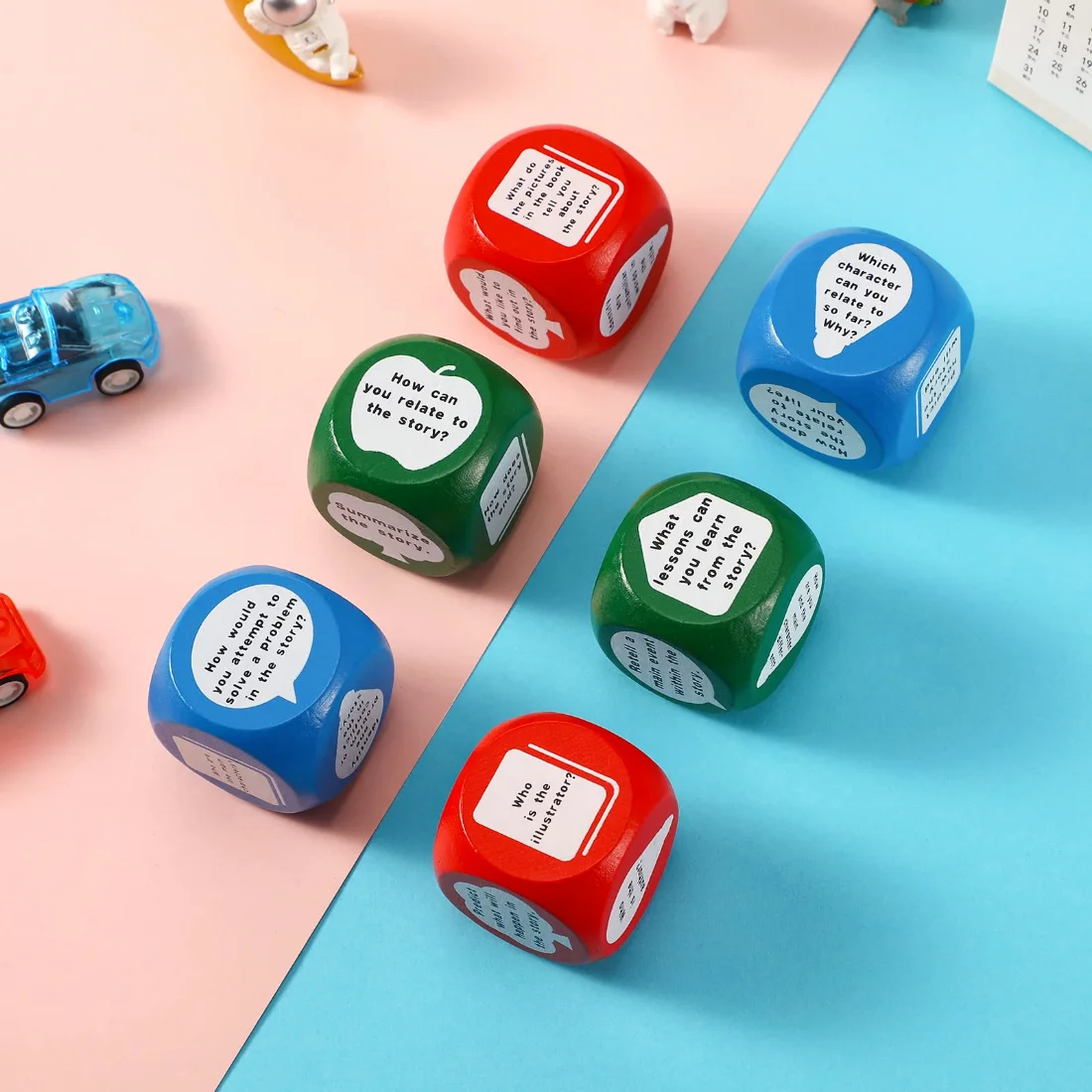 CHENGU Reading comprehension cubes, view 2