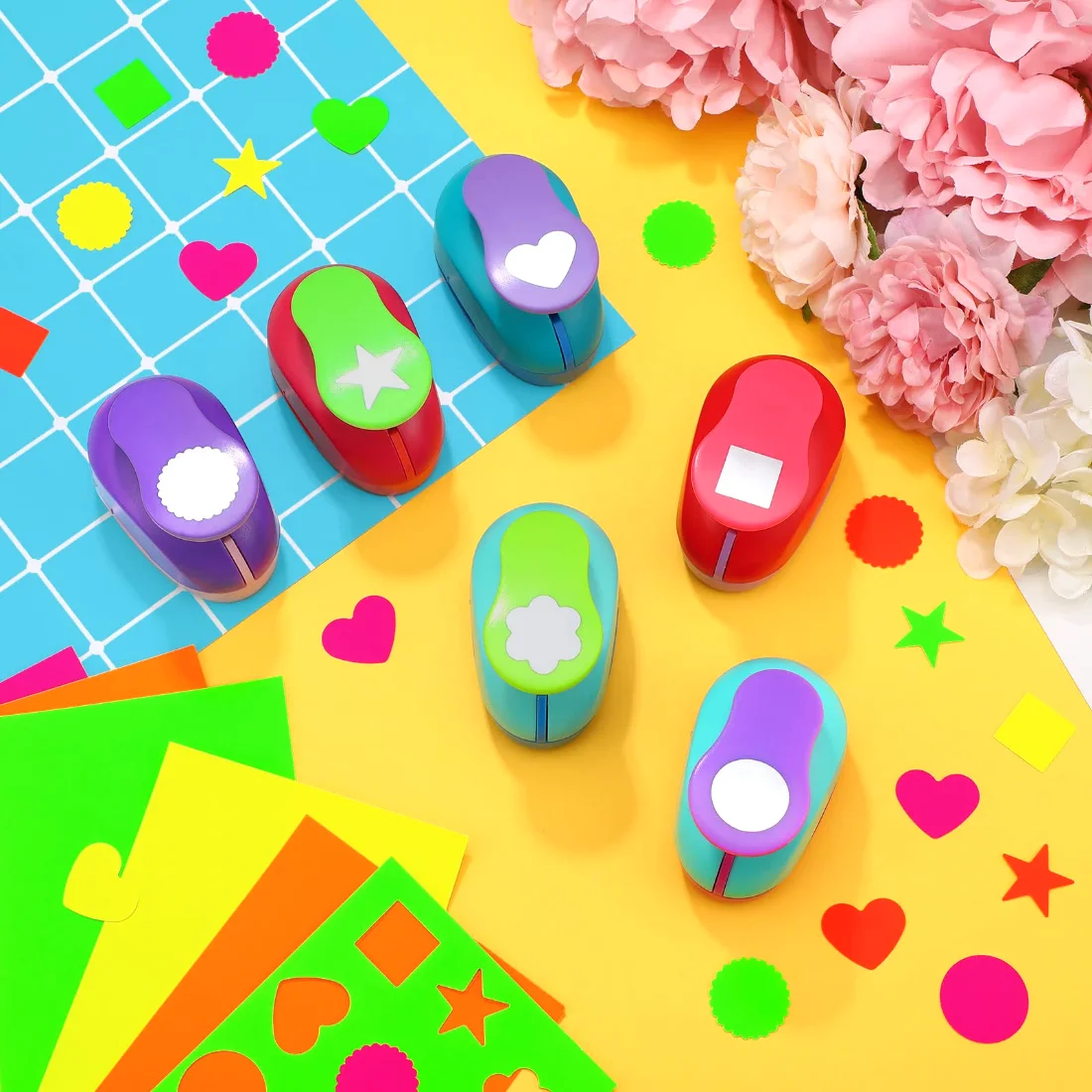 CHENGU Shape hole punches, view 2