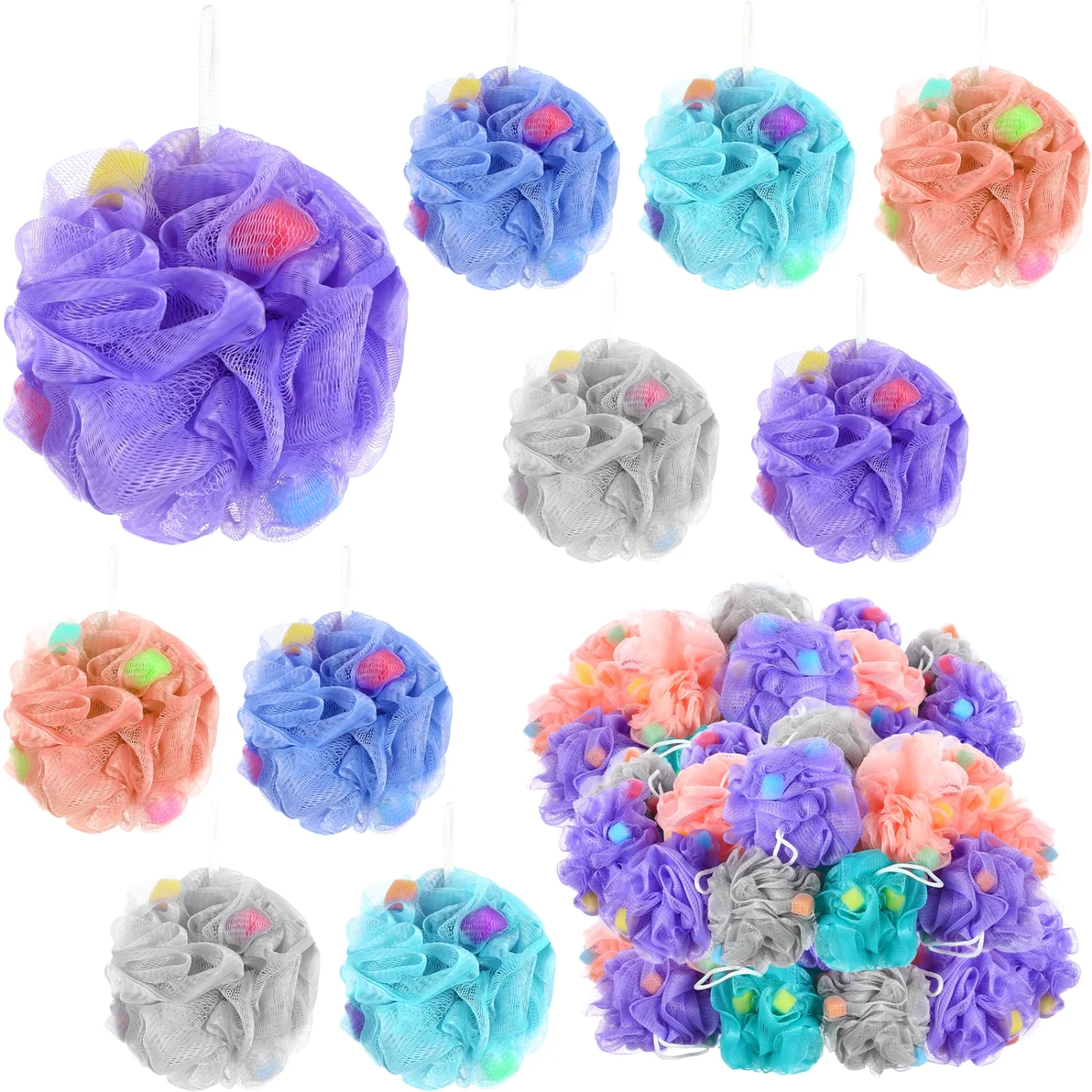 CHENGU Loofahs, puffs and sponges, Multicolor, Stylish