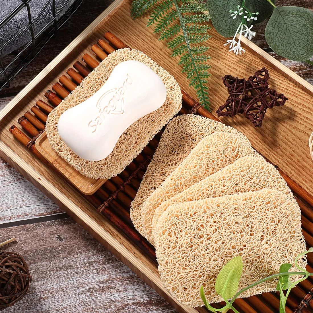 CHENGU Soap holder pads, Beige, 50 pcs, view 4