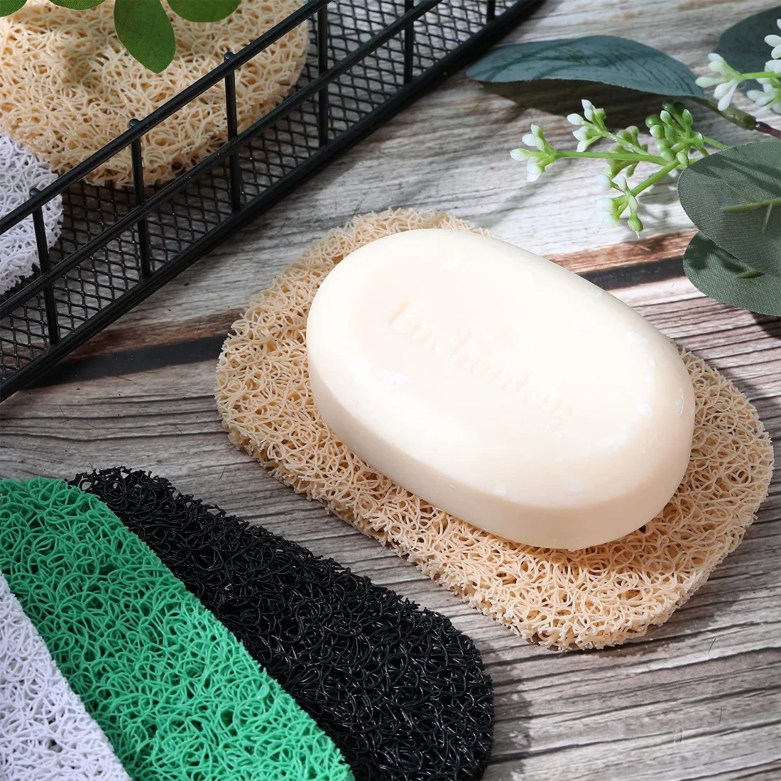 CHENGU Soap holder pads, Multi Colors, 50 pcs, view 5